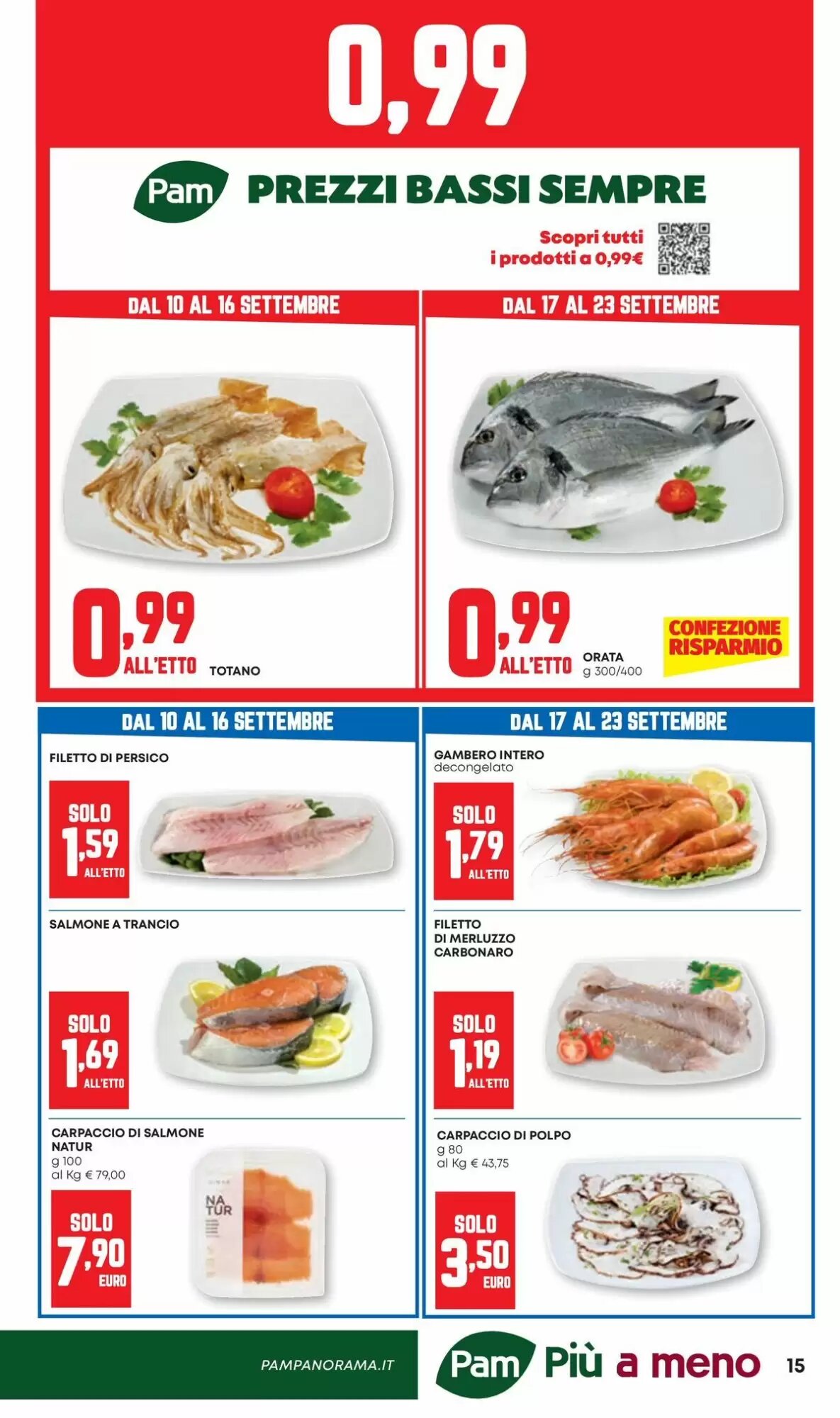 Volantino promozionale Pam  valide dal 10/09/2026 - Pagina 15.
