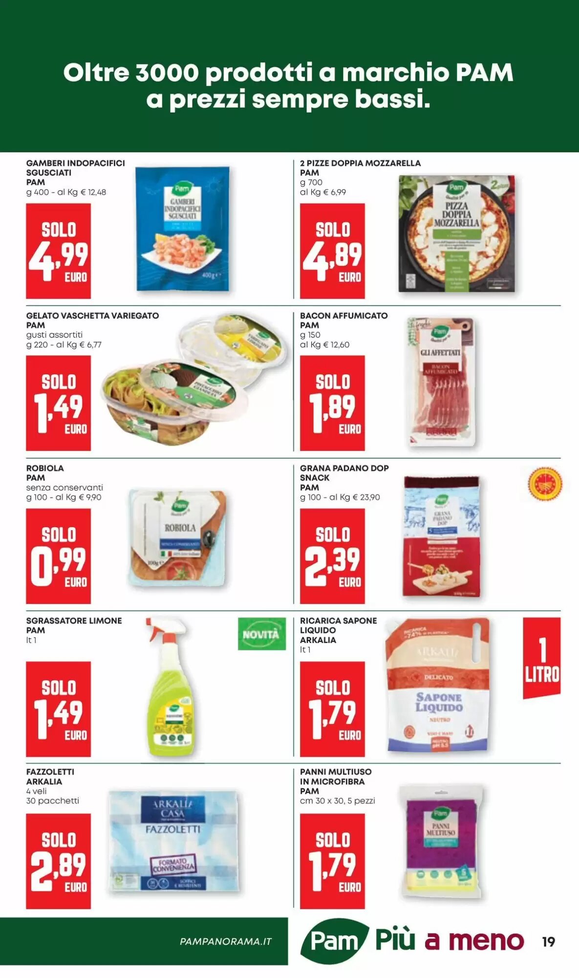 Volantino promozionale Pam  valide dal 10/09/2026 - Pagina 19.