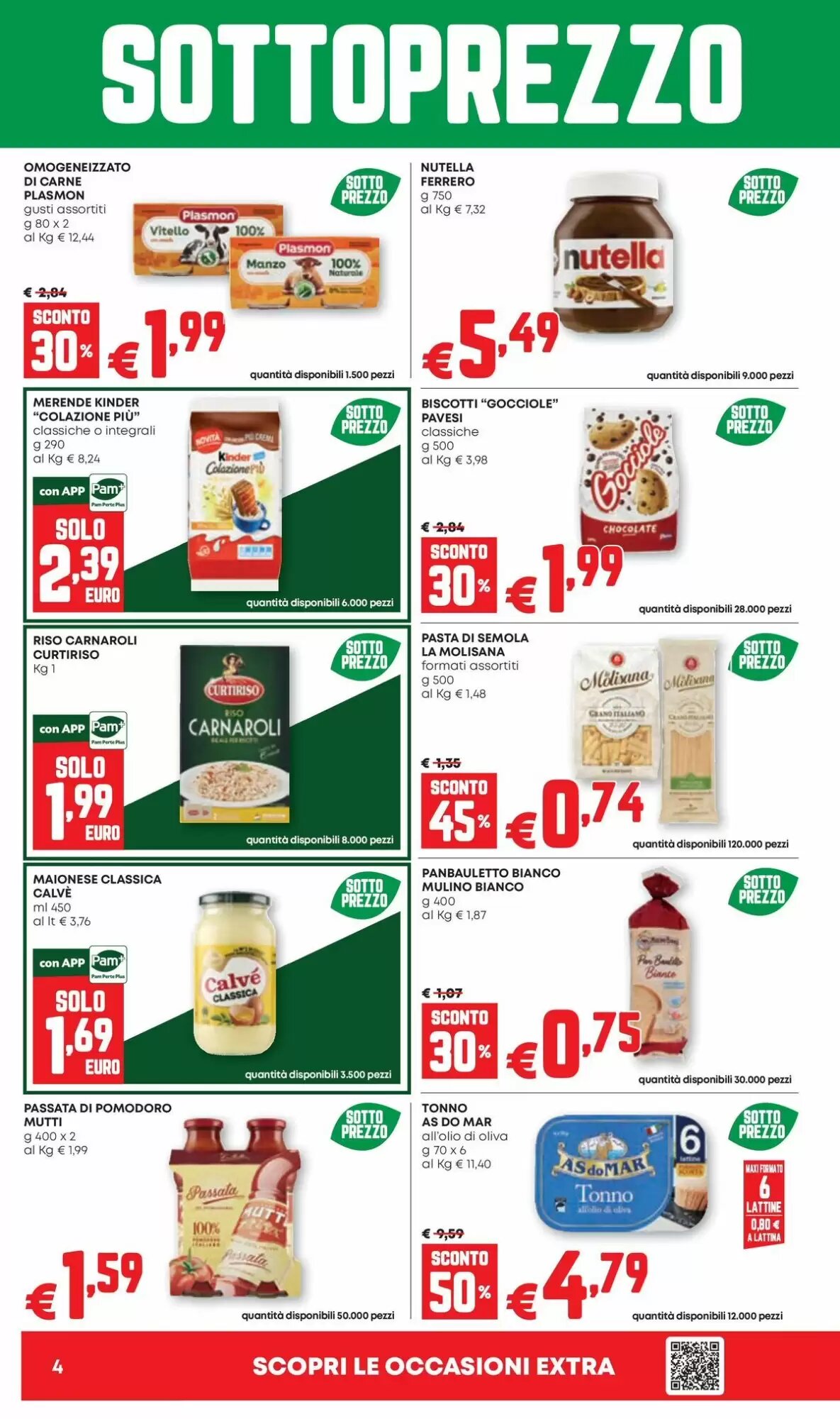 Volantino promozionale Pam  valide dal 10/09/2026 - Pagina 4.