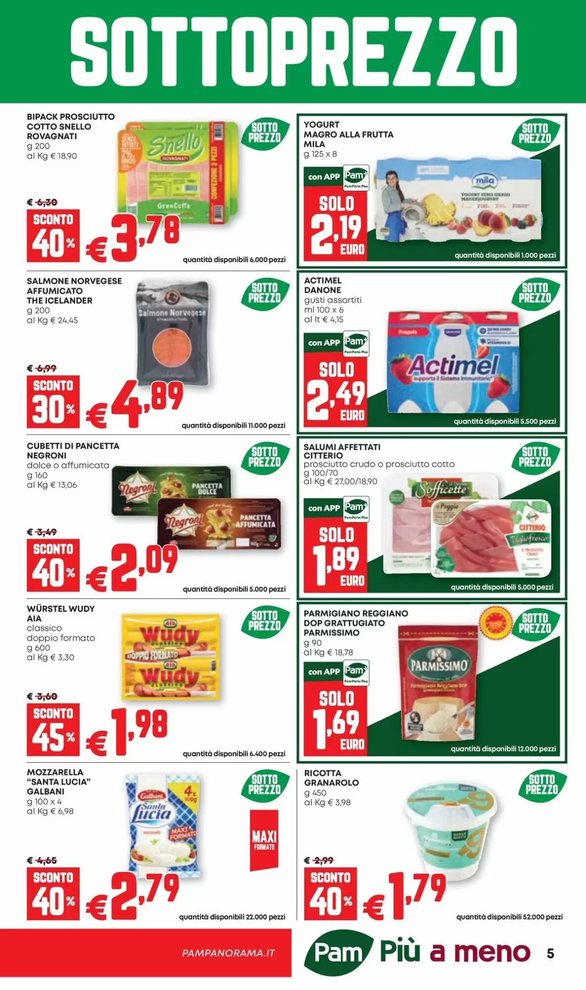 Volantino promozionale Pam  valide dal 10/09/2026 - Pagina 5.