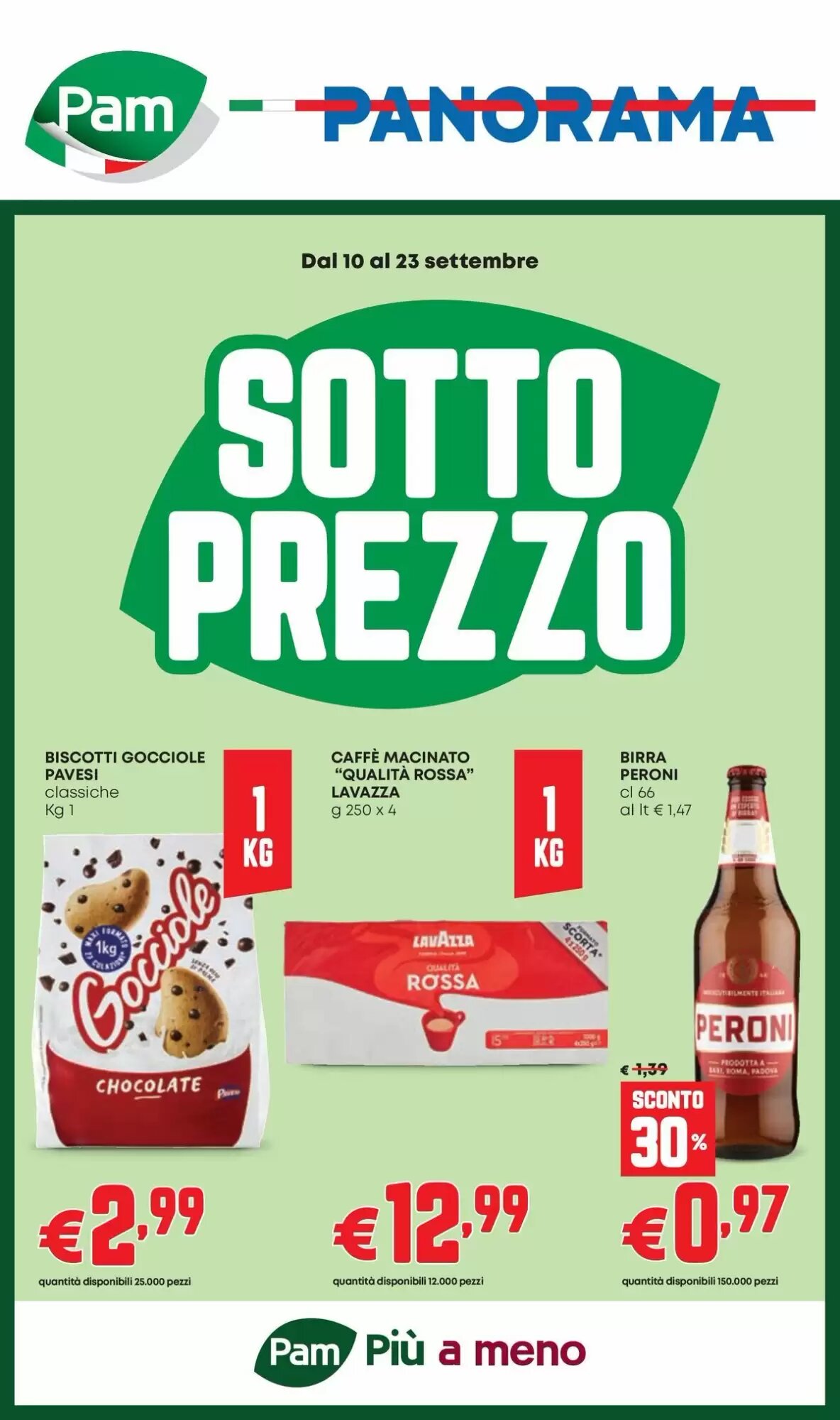 Volantino promozionale Panorama  valide dal 10/09/2026 - Pagina 1.