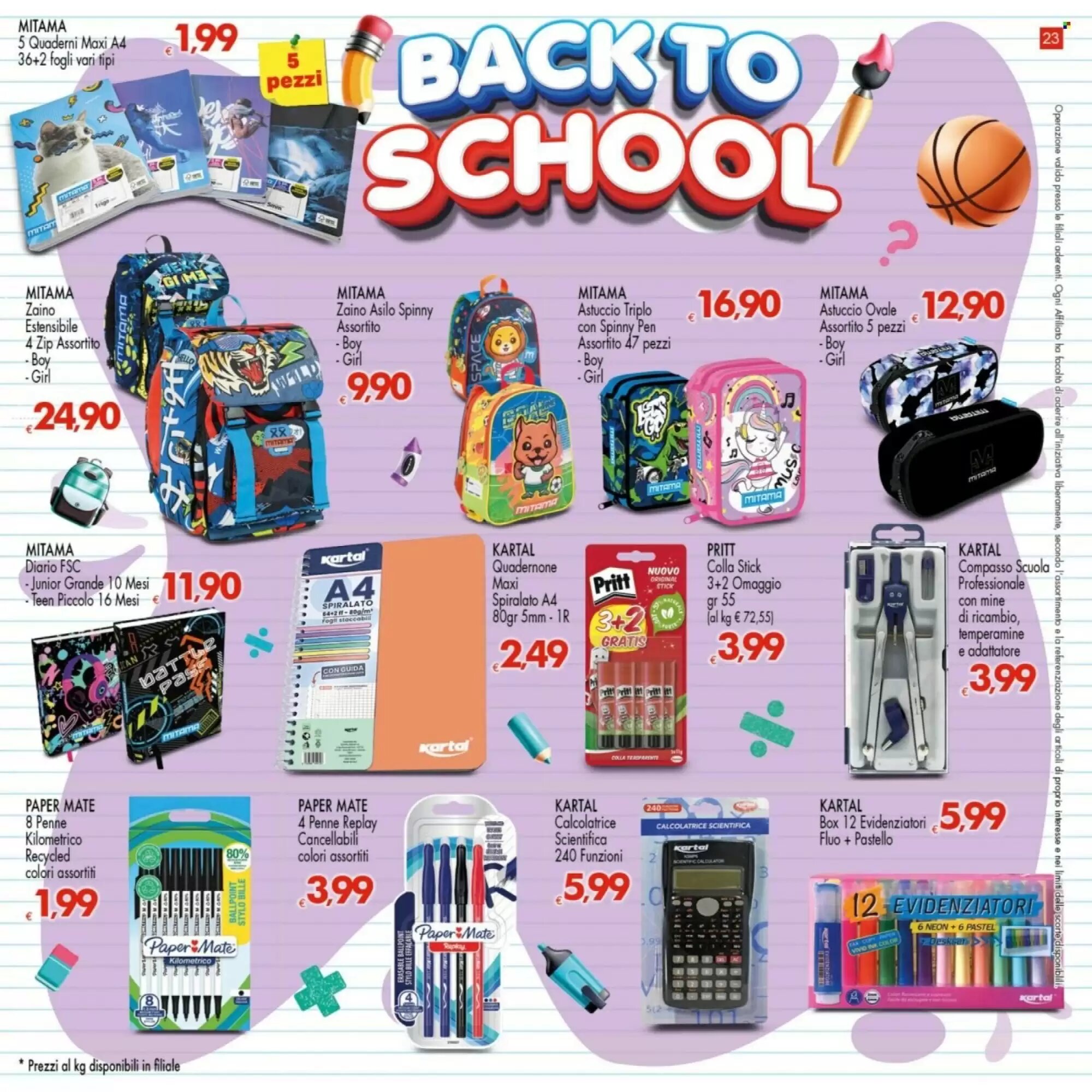 Volantino promozionale Despar  valide dal 10/09/2026 - Pagina 23.