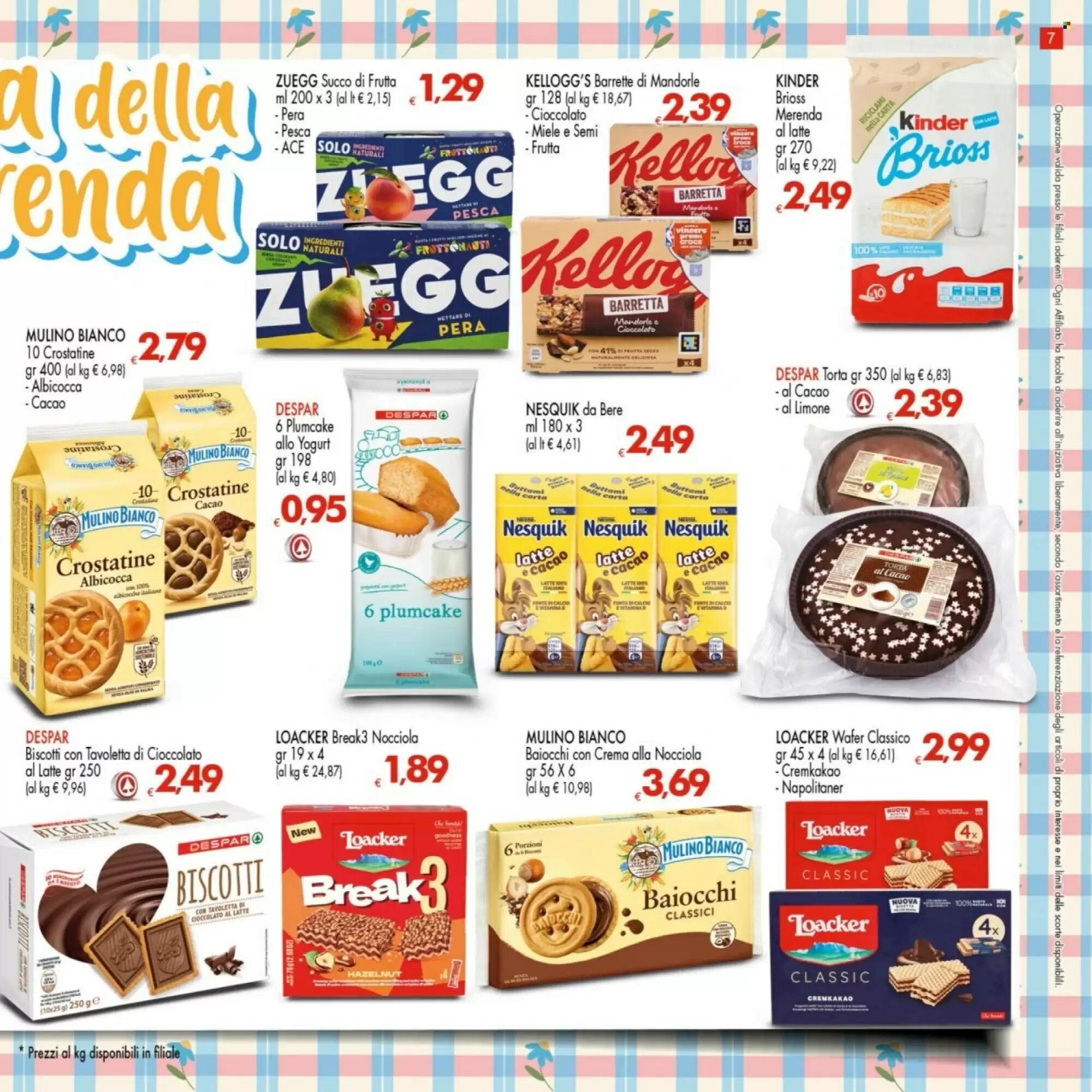 Volantino promozionale Despar  valide dal 10/09/2026 - Pagina 7.
