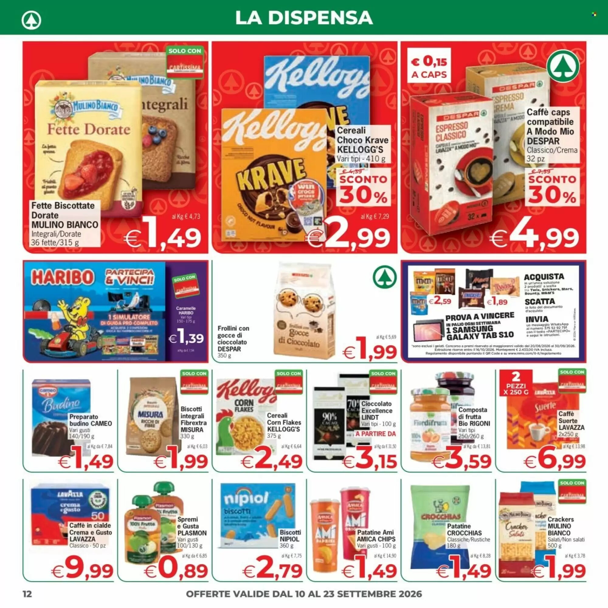 Volantino promozionale Despar  valide dal 10/09/2026 - Pagina 12.