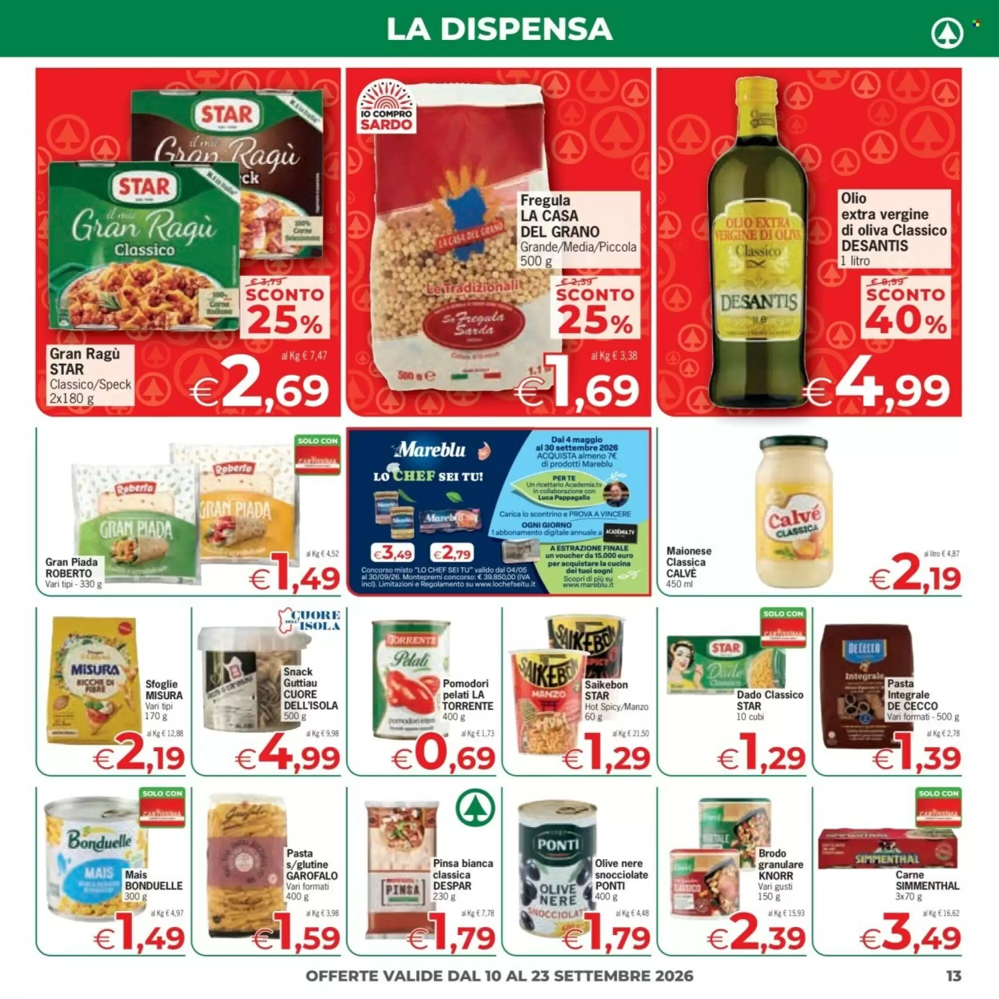 Volantino promozionale Despar  valide dal 10/09/2026 - Pagina 13.