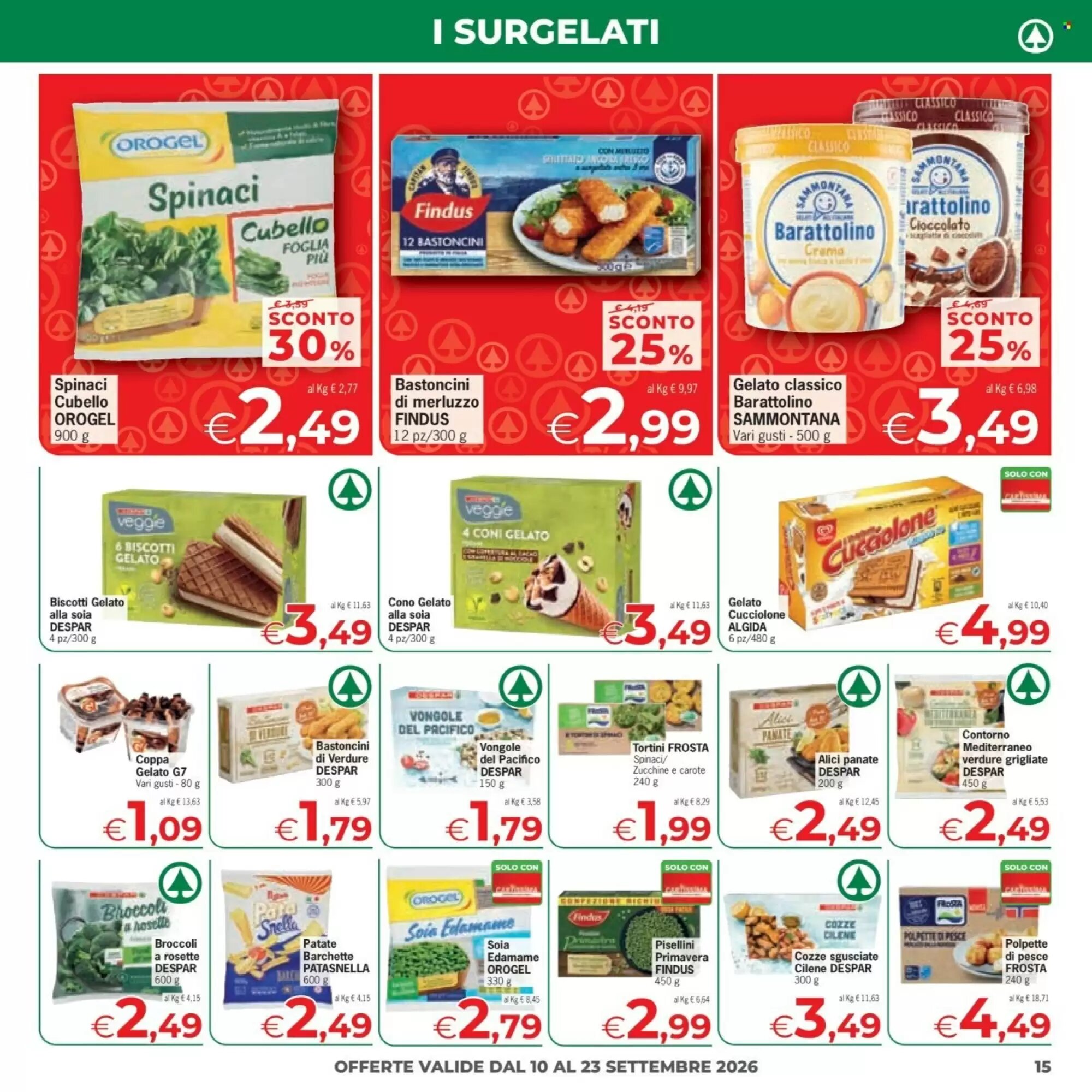 Volantino promozionale Despar  valide dal 10/09/2026 - Pagina 15.