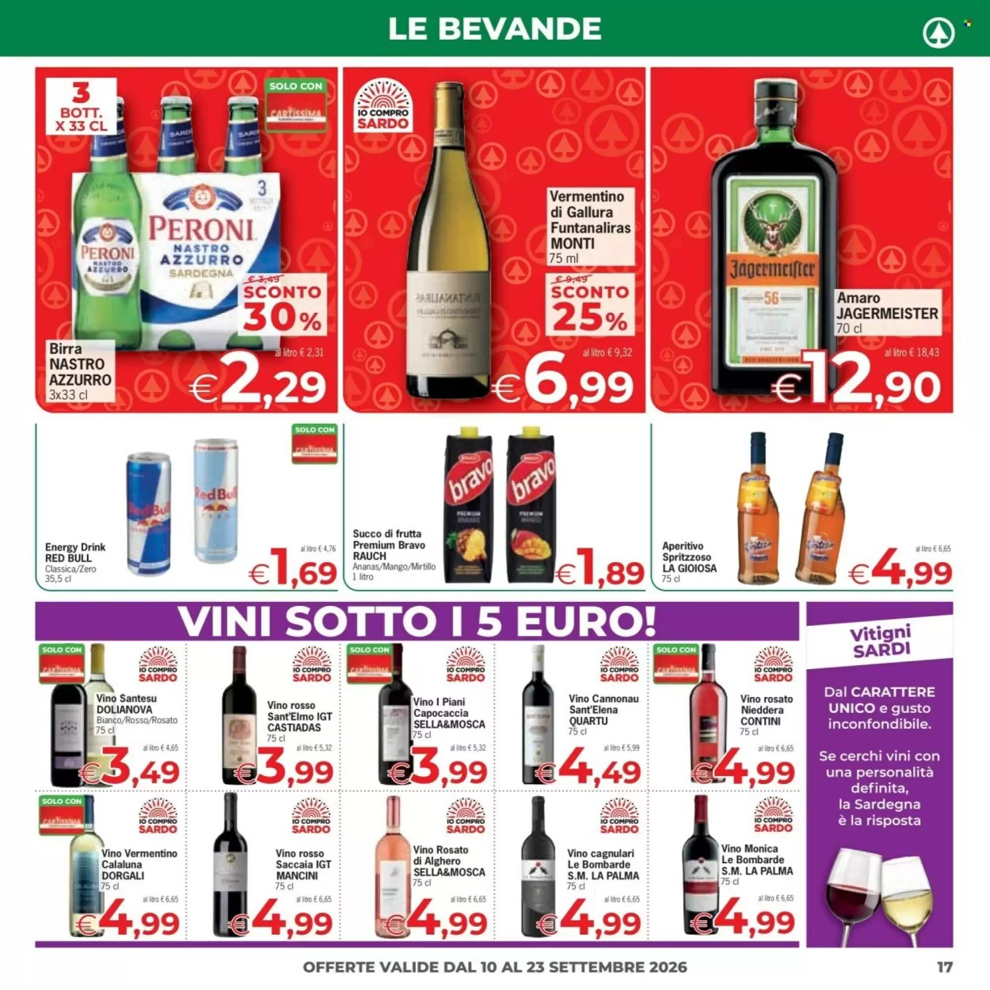Volantino promozionale Despar  valide dal 10/09/2026 - Pagina 17.