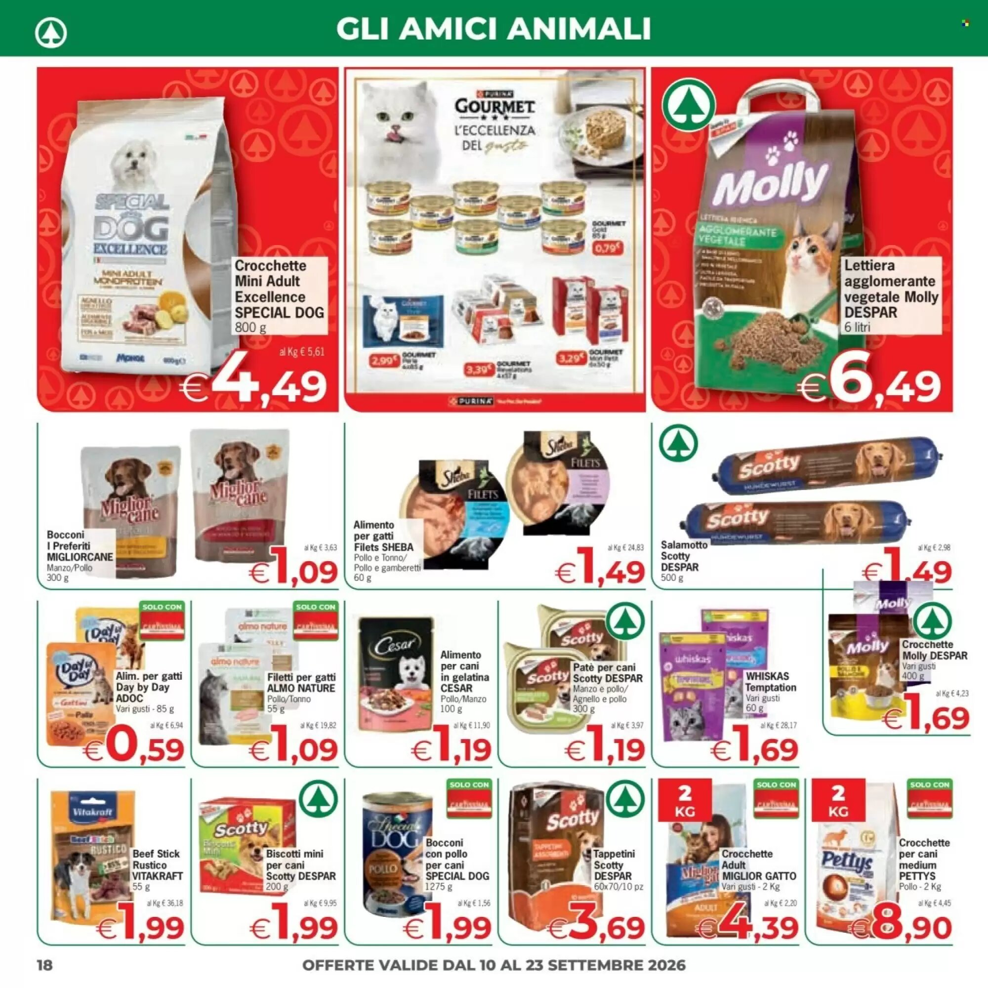 Volantino promozionale Despar  valide dal 10/09/2026 - Pagina 18.