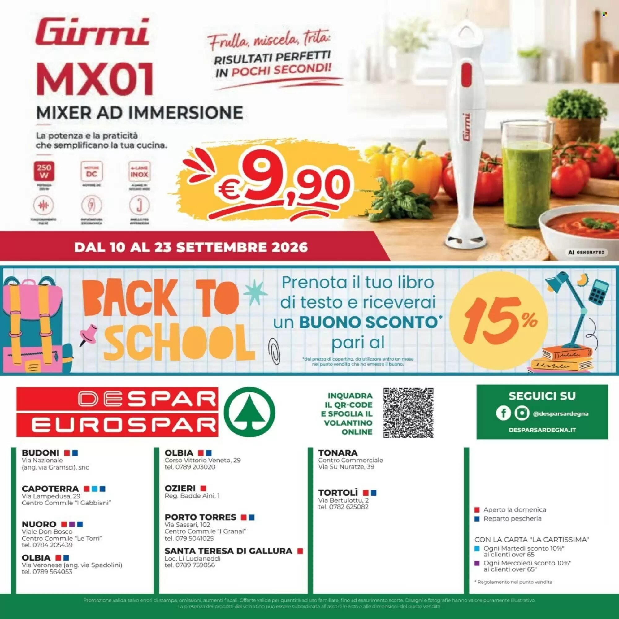 Volantino promozionale Despar  valide dal 10/09/2026 - Pagina 20.
