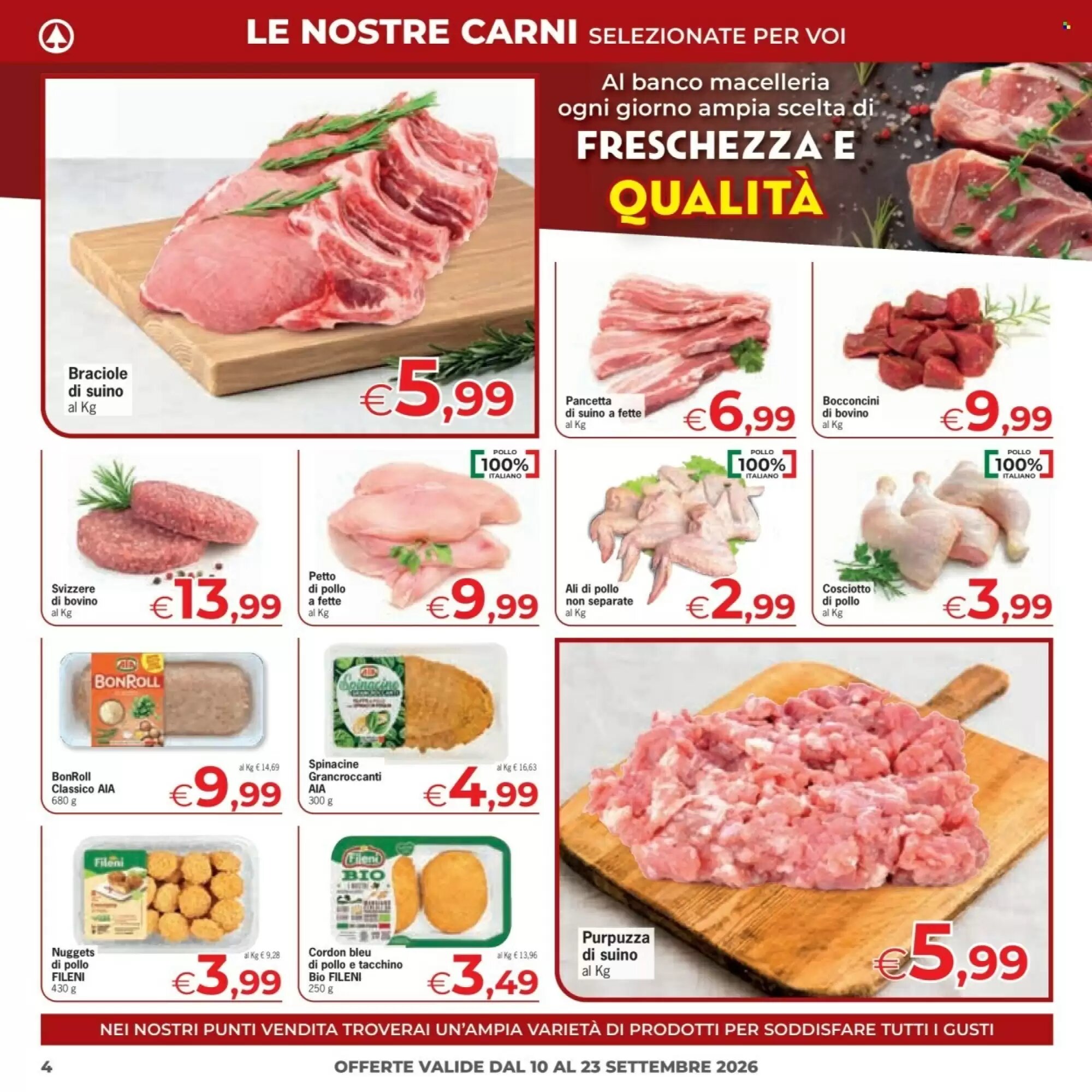 Volantino promozionale Despar  valide dal 10/09/2026 - Pagina 4.
