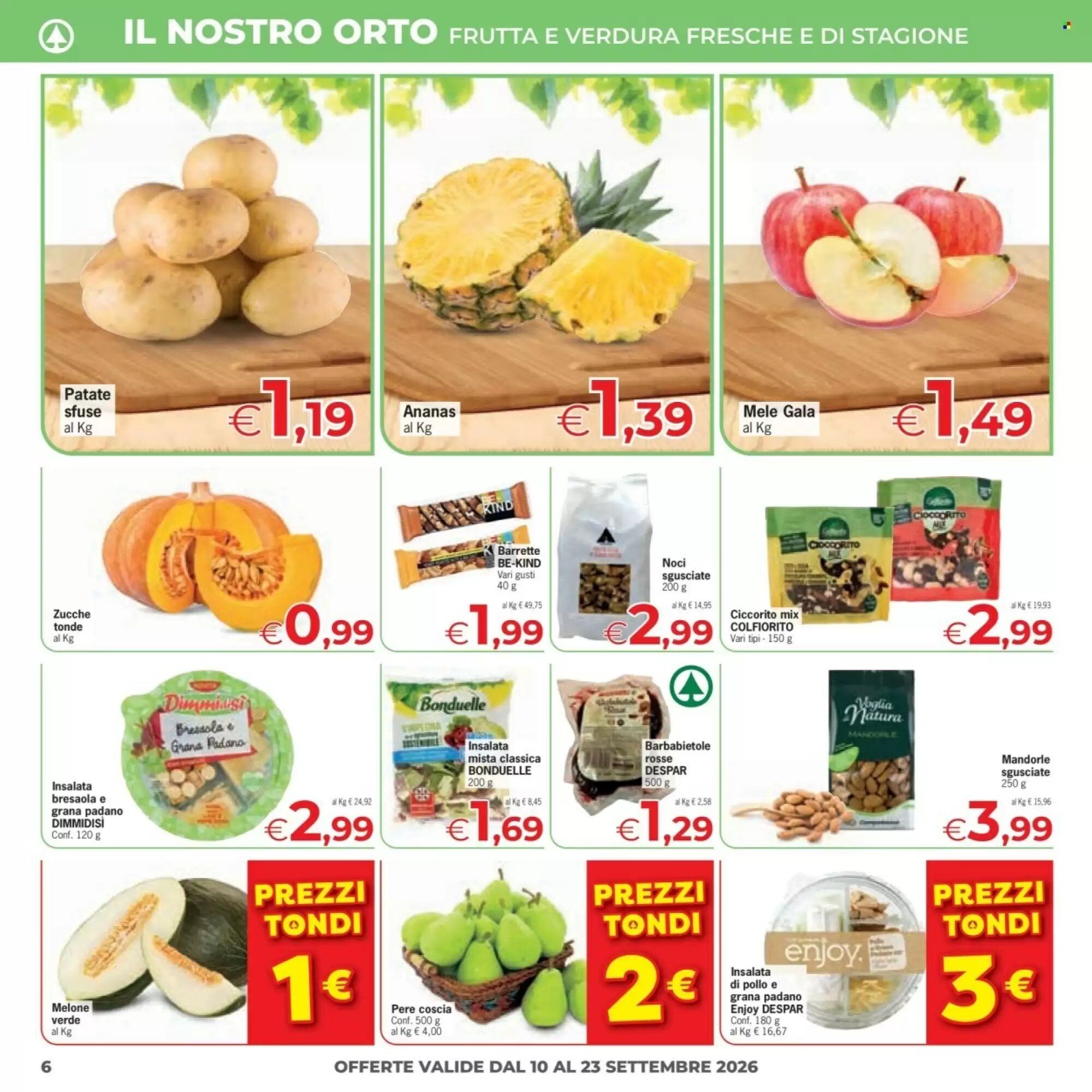 Volantino promozionale Despar  valide dal 10/09/2026 - Pagina 6.