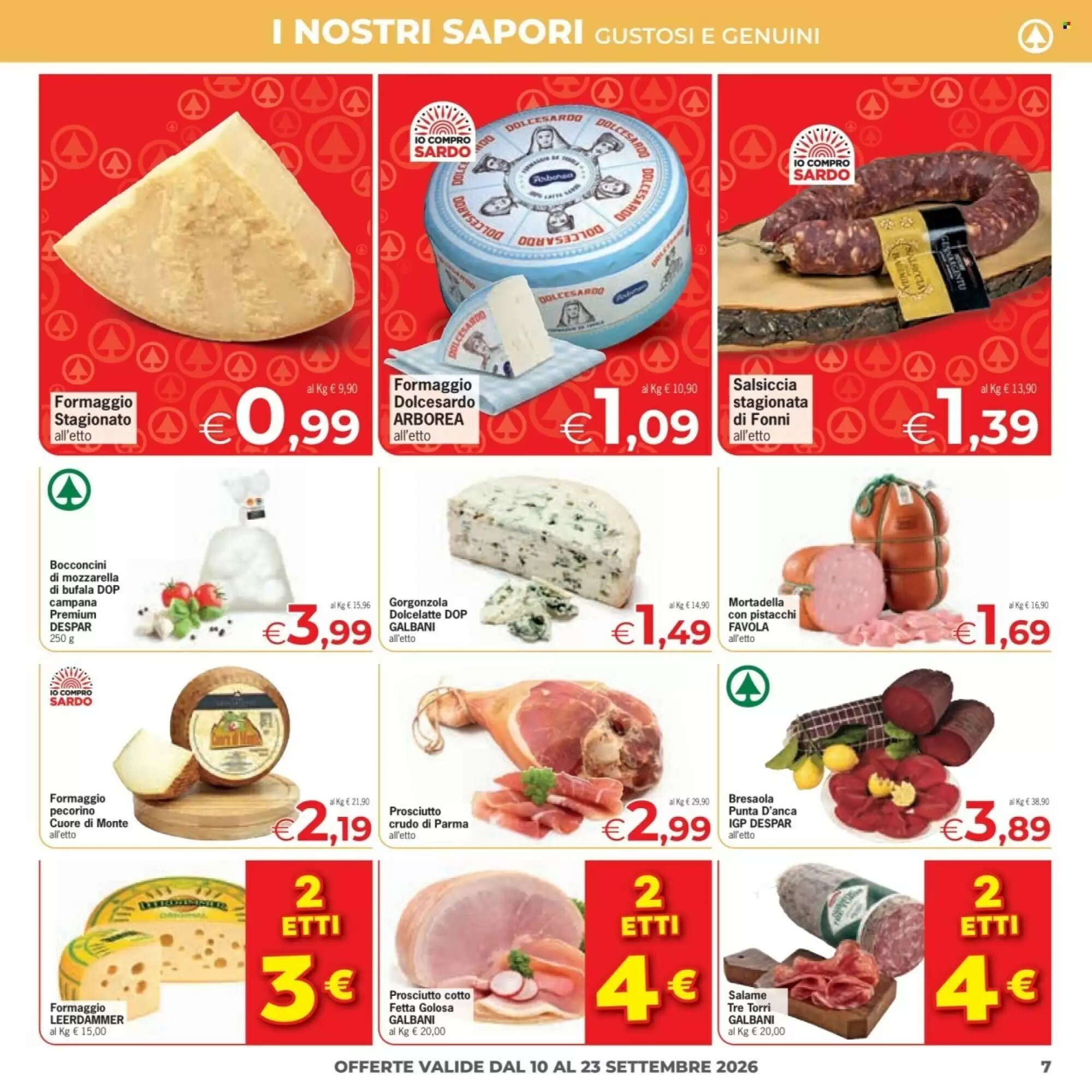 Volantino promozionale Despar  valide dal 10/09/2026 - Pagina 7.