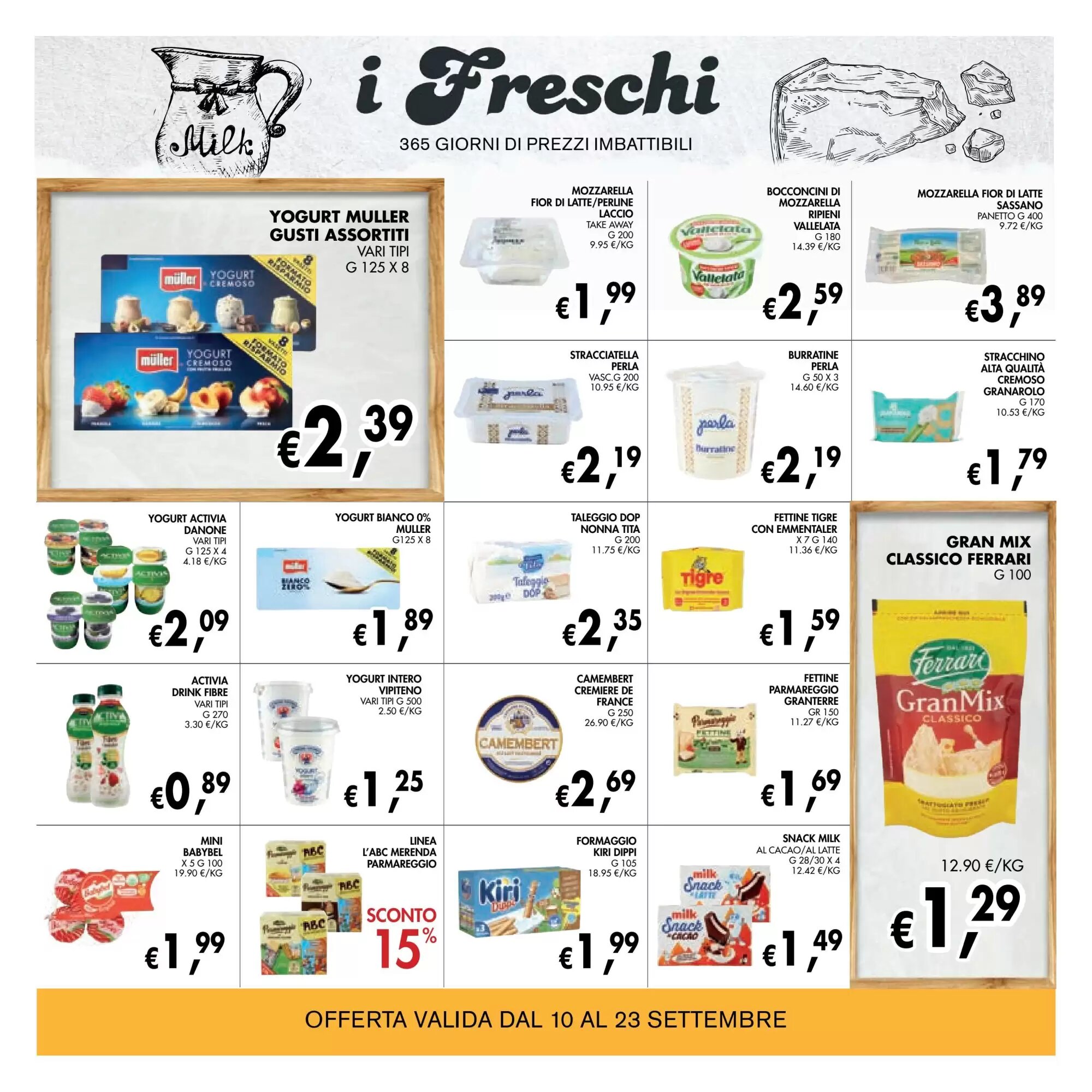 Volantino promozionale èccoMI  valide dal 10/09/2026 - Pagina 14.