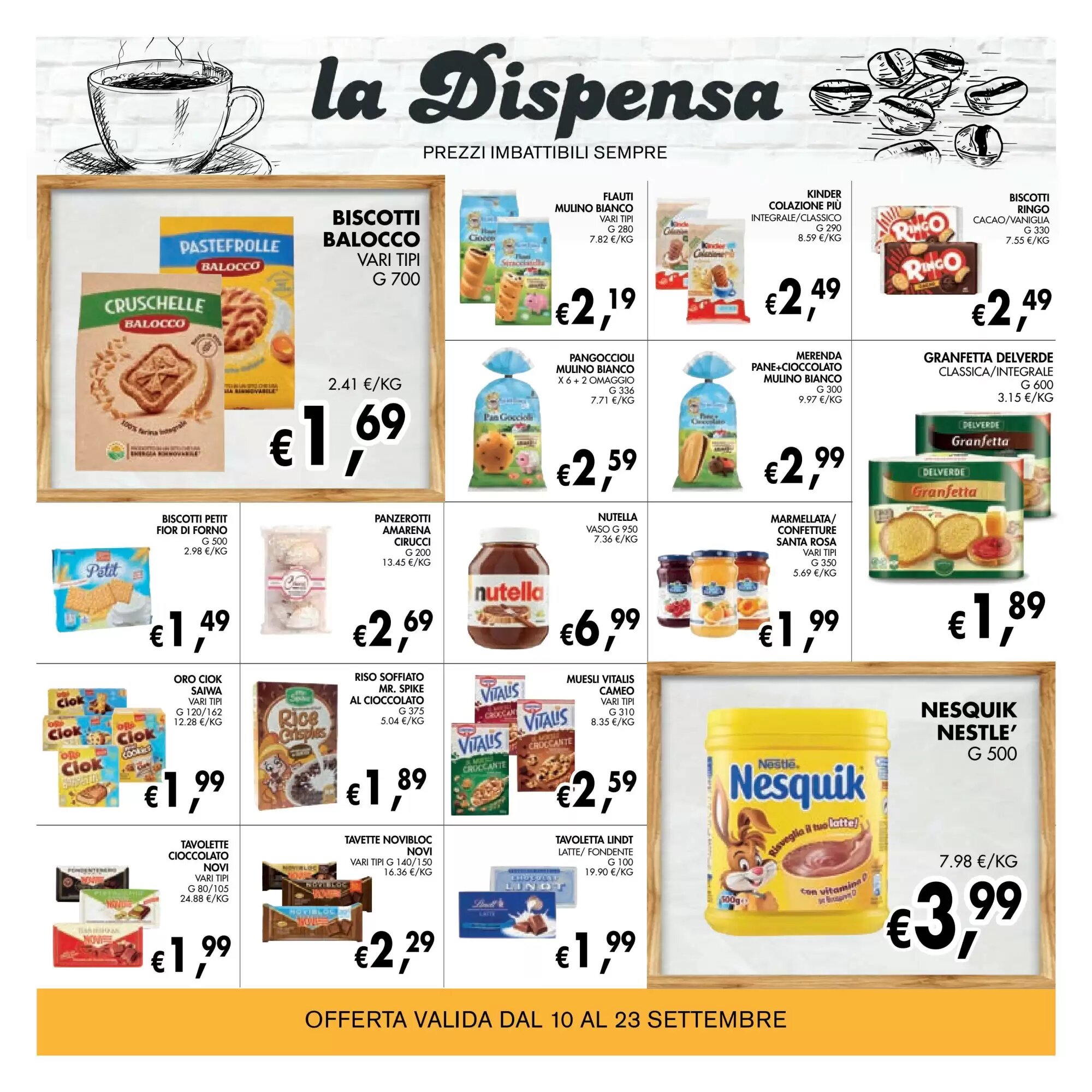 Volantino promozionale èccoMI  valide dal 10/09/2026 - Pagina 18.