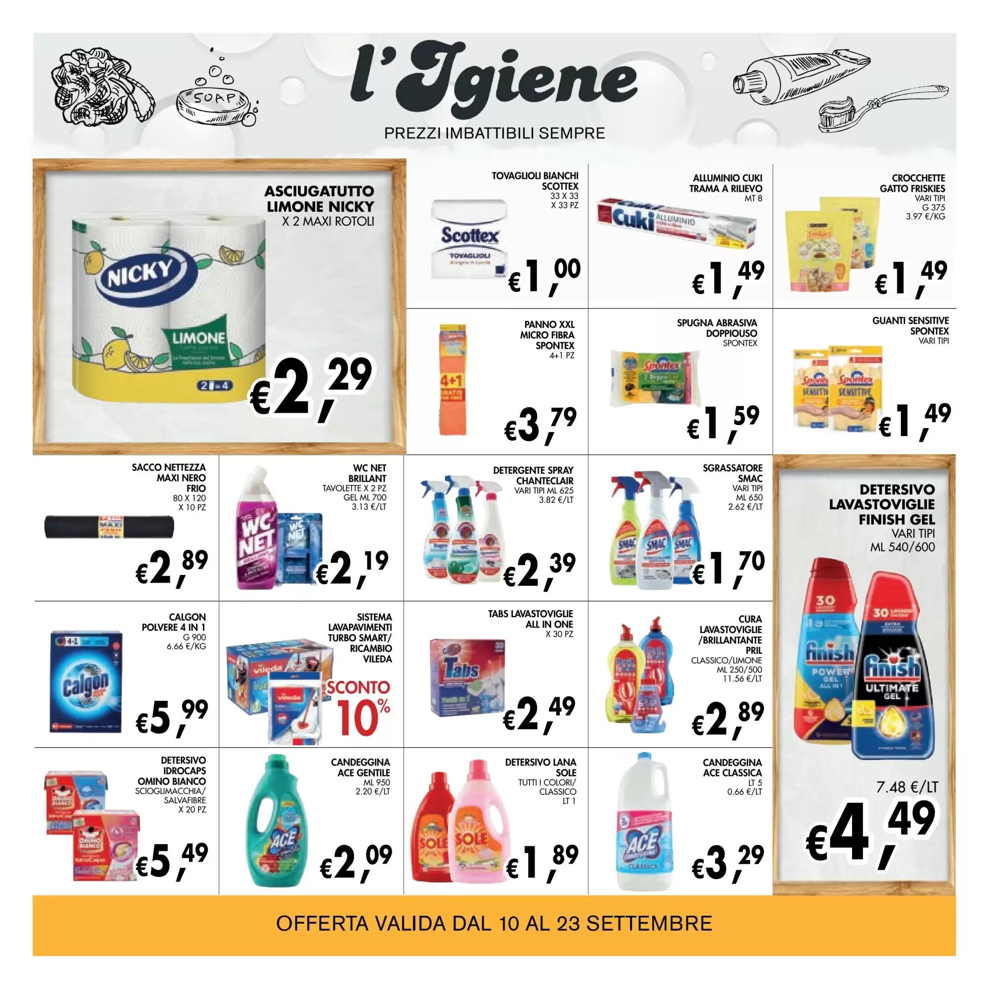 Volantino promozionale èccoMI  valide dal 10/09/2026 - Pagina 22.
