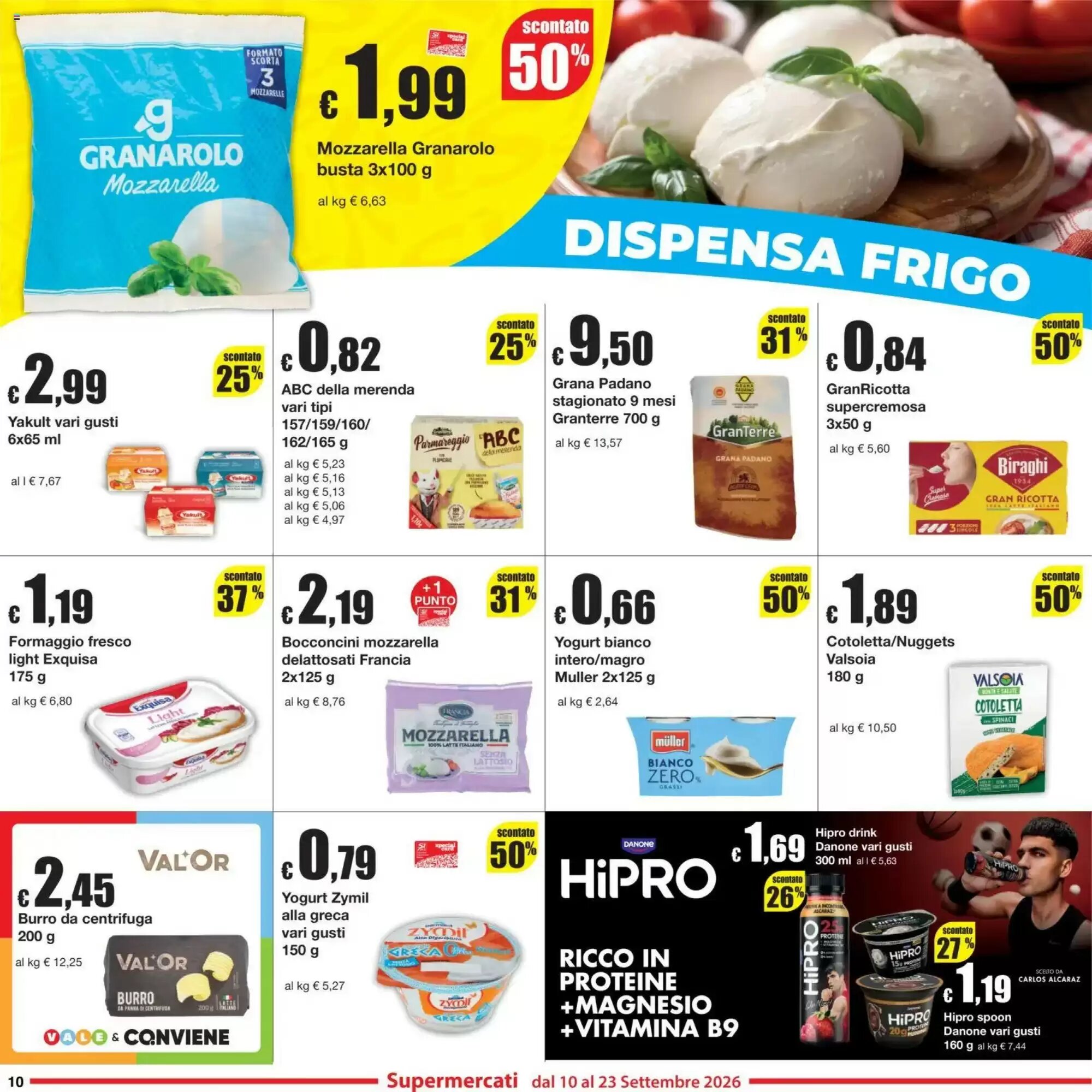 Volantino promozionale Sì con te  valide dal 10/09/2026 - Pagina 10.
