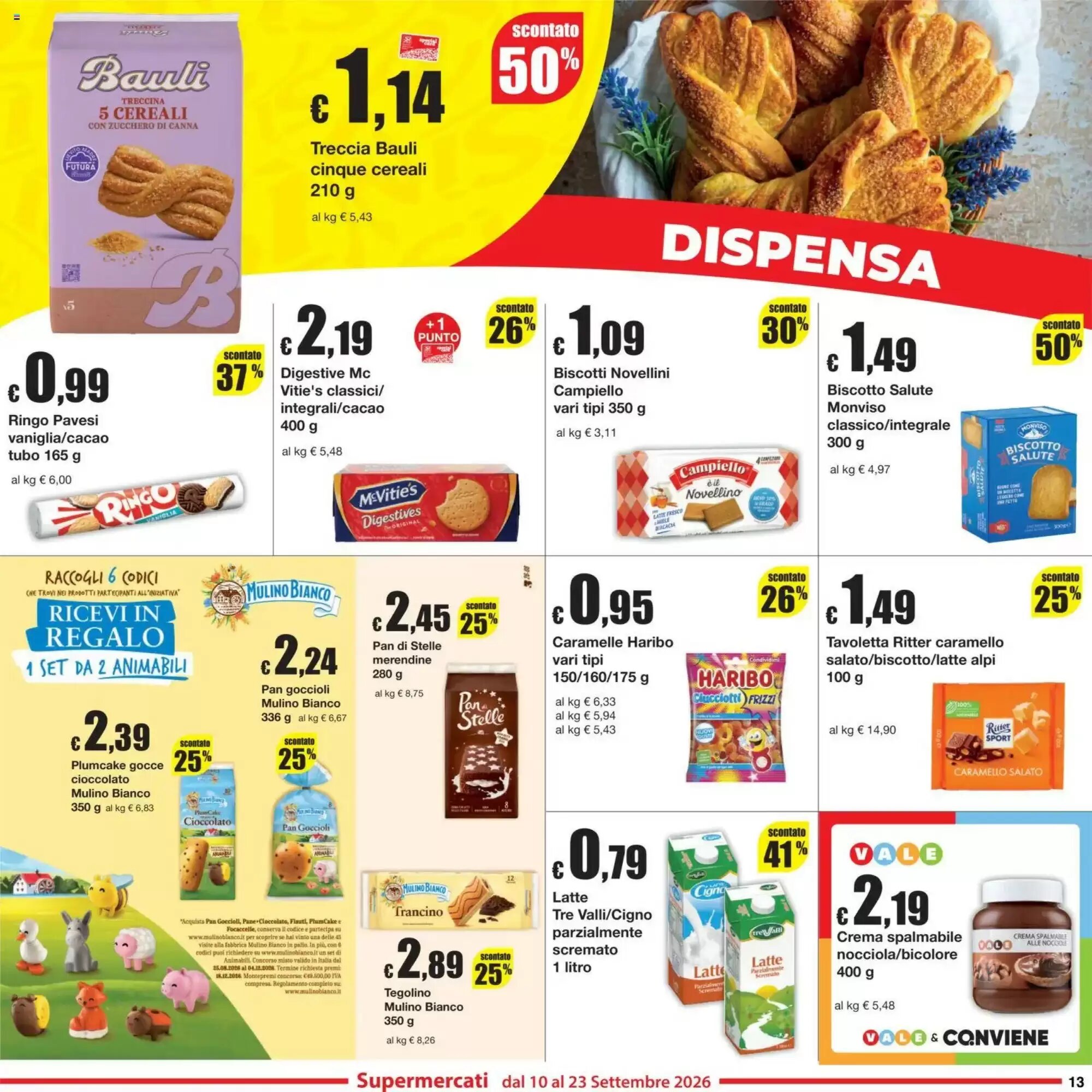Volantino promozionale Sì con te  valide dal 10/09/2026 - Pagina 13.
