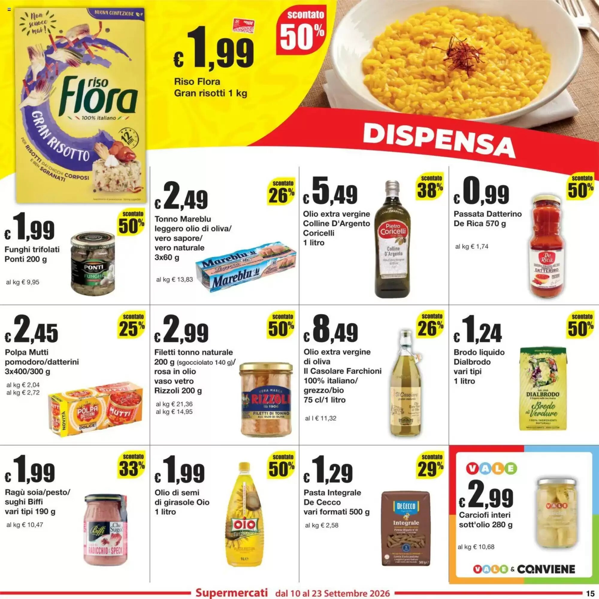 Volantino promozionale Sì con te  valide dal 10/09/2026 - Pagina 15.