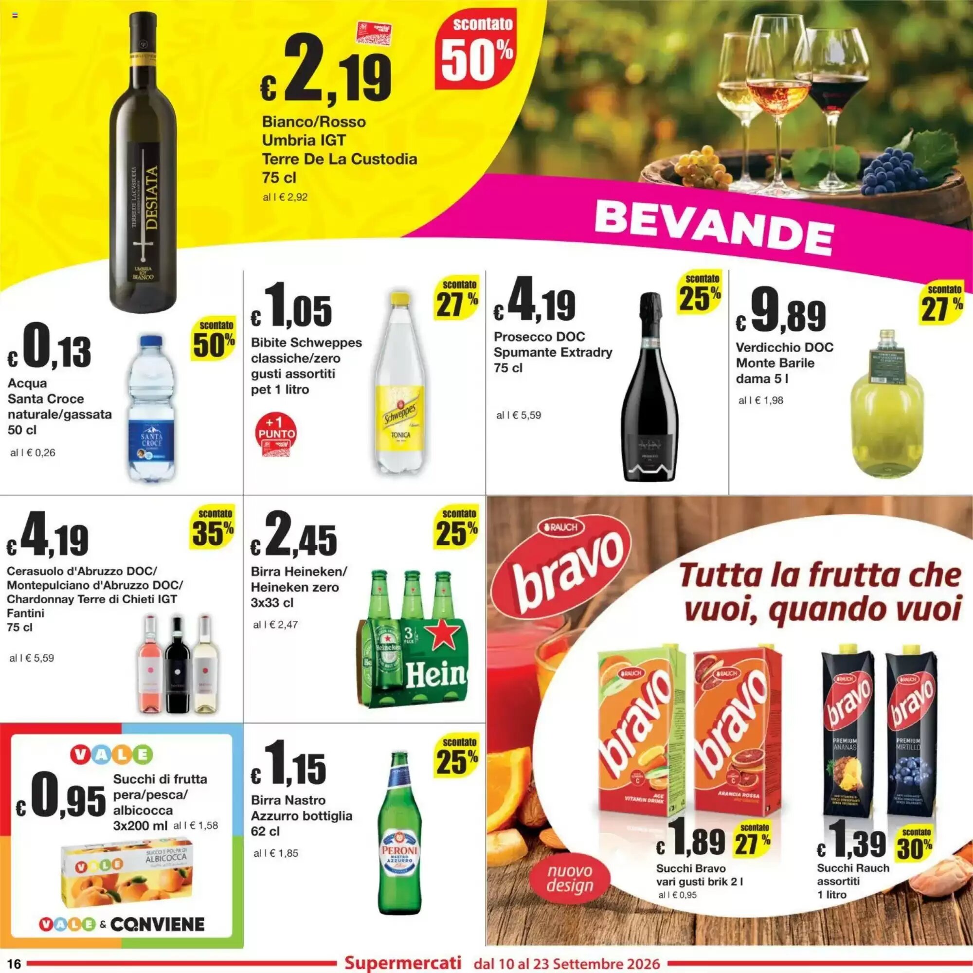 Volantino promozionale Sì con te  valide dal 10/09/2026 - Pagina 16.