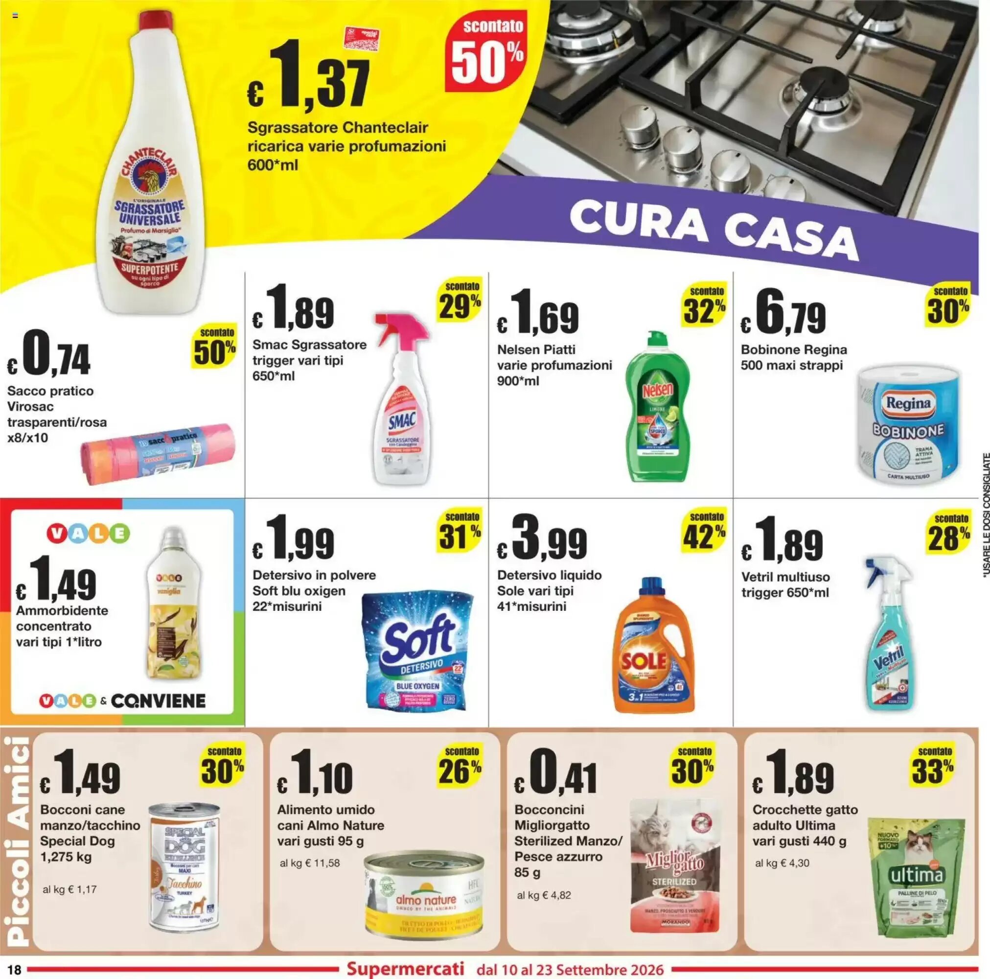 Volantino promozionale Sì con te  valide dal 10/09/2026 - Pagina 18.