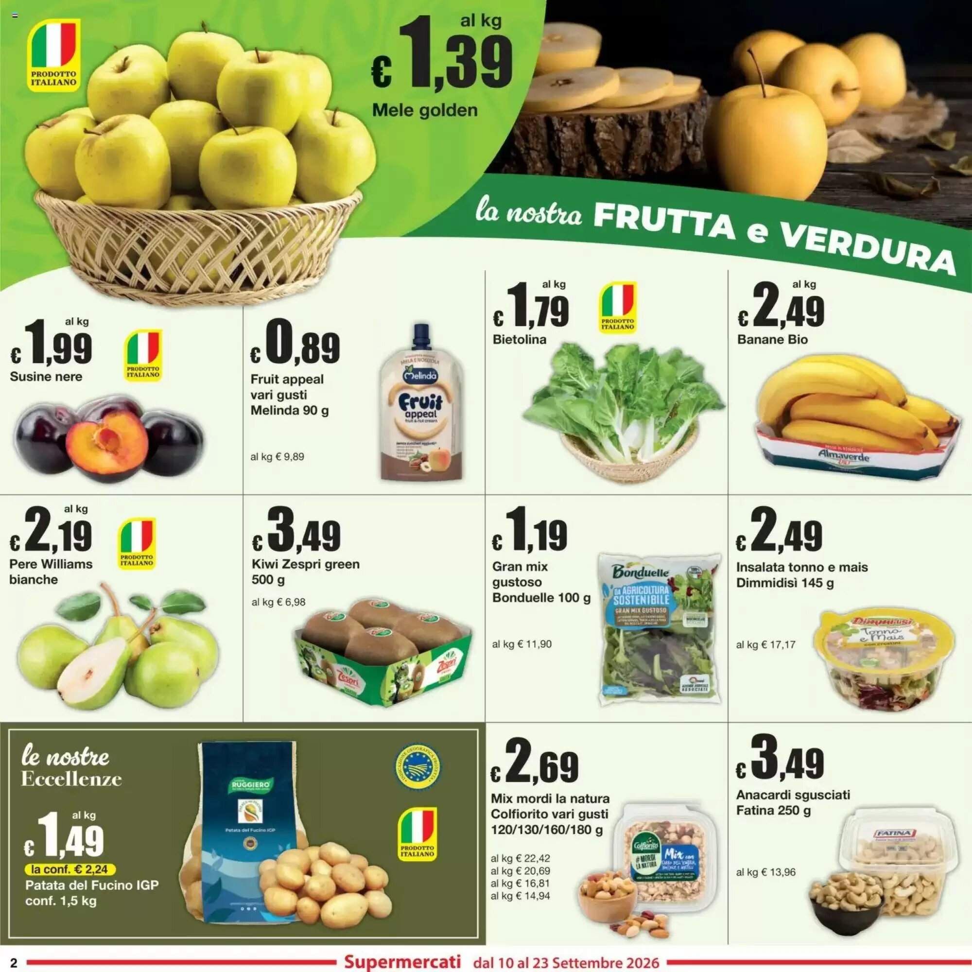 Volantino promozionale Sì con te  valide dal 10/09/2026 - Pagina 2.