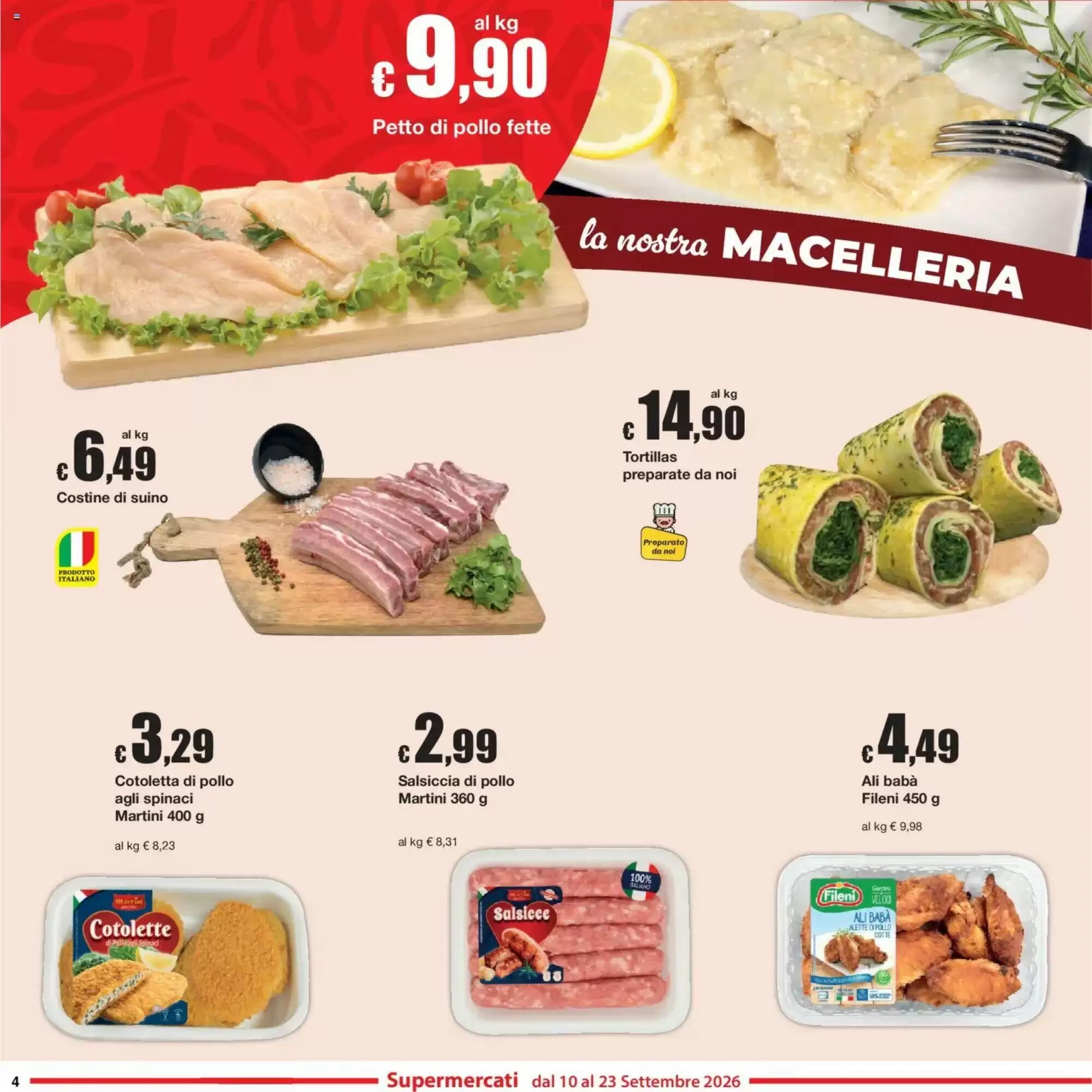 Volantino promozionale Sì con te  valide dal 10/09/2026 - Pagina 4.