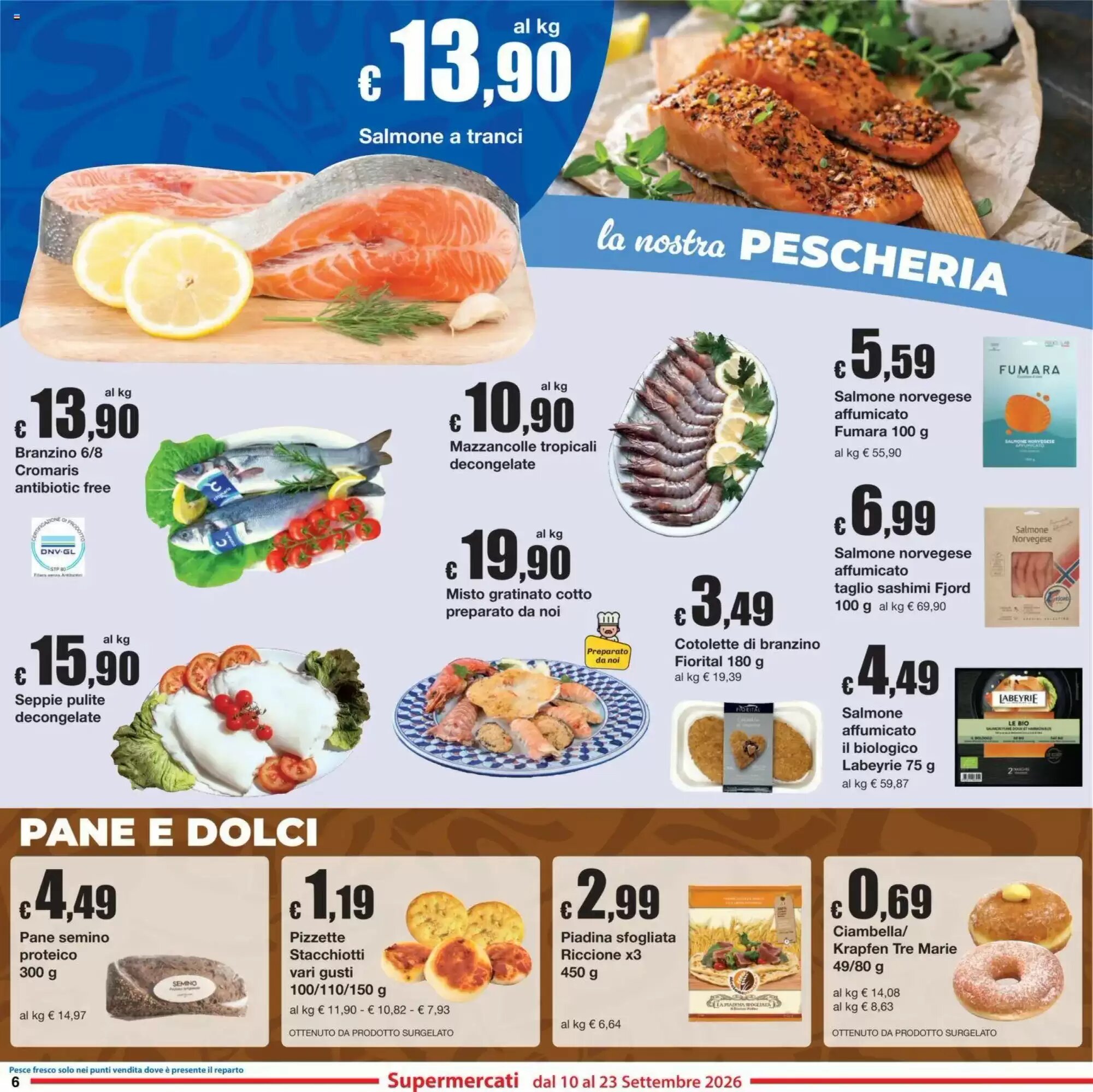 Volantino promozionale Sì con te  valide dal 10/09/2026 - Pagina 6.