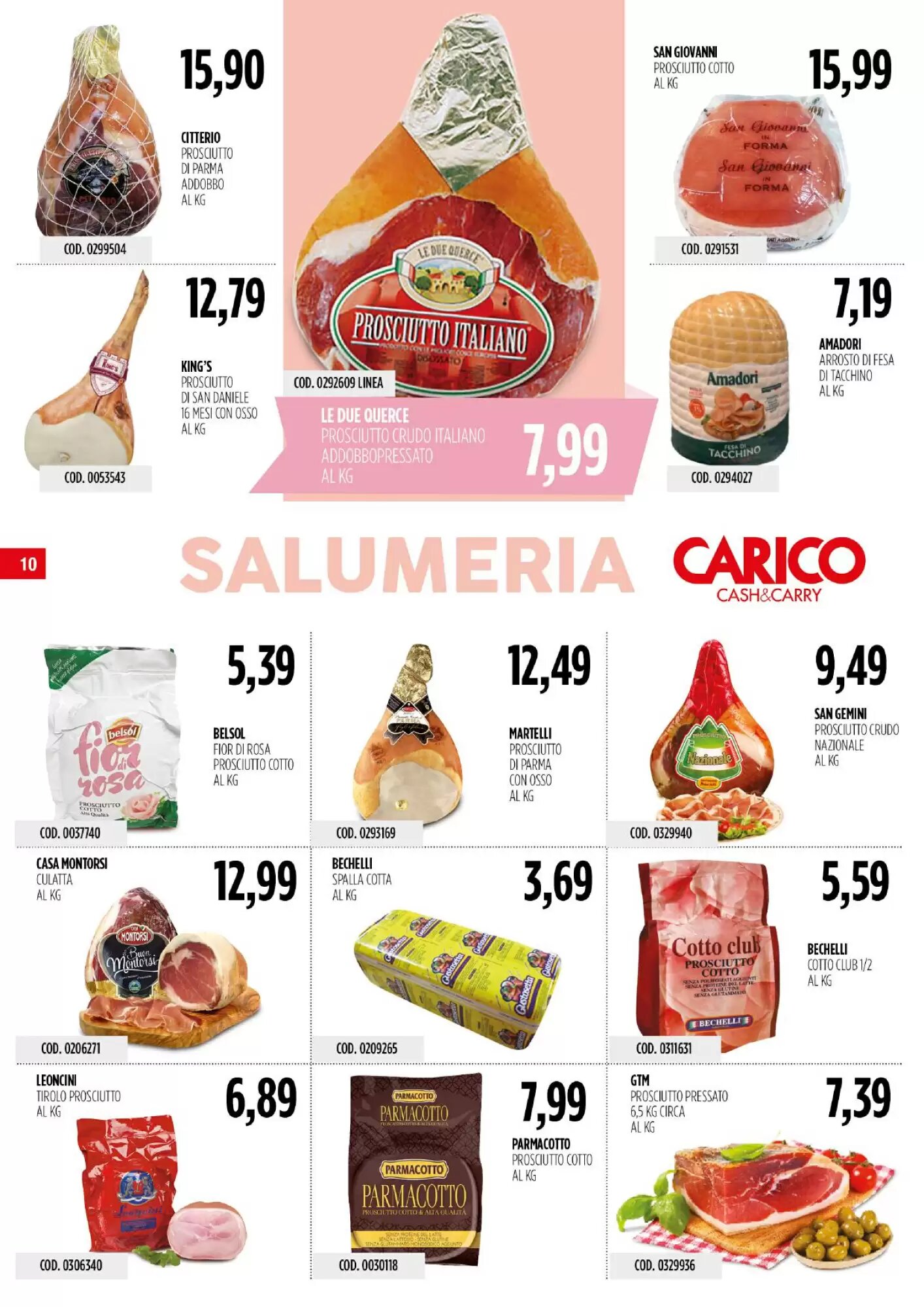 Volantino promozionale Carico Cash & Carry  valide dal 10/09/2026 - Pagina 10.