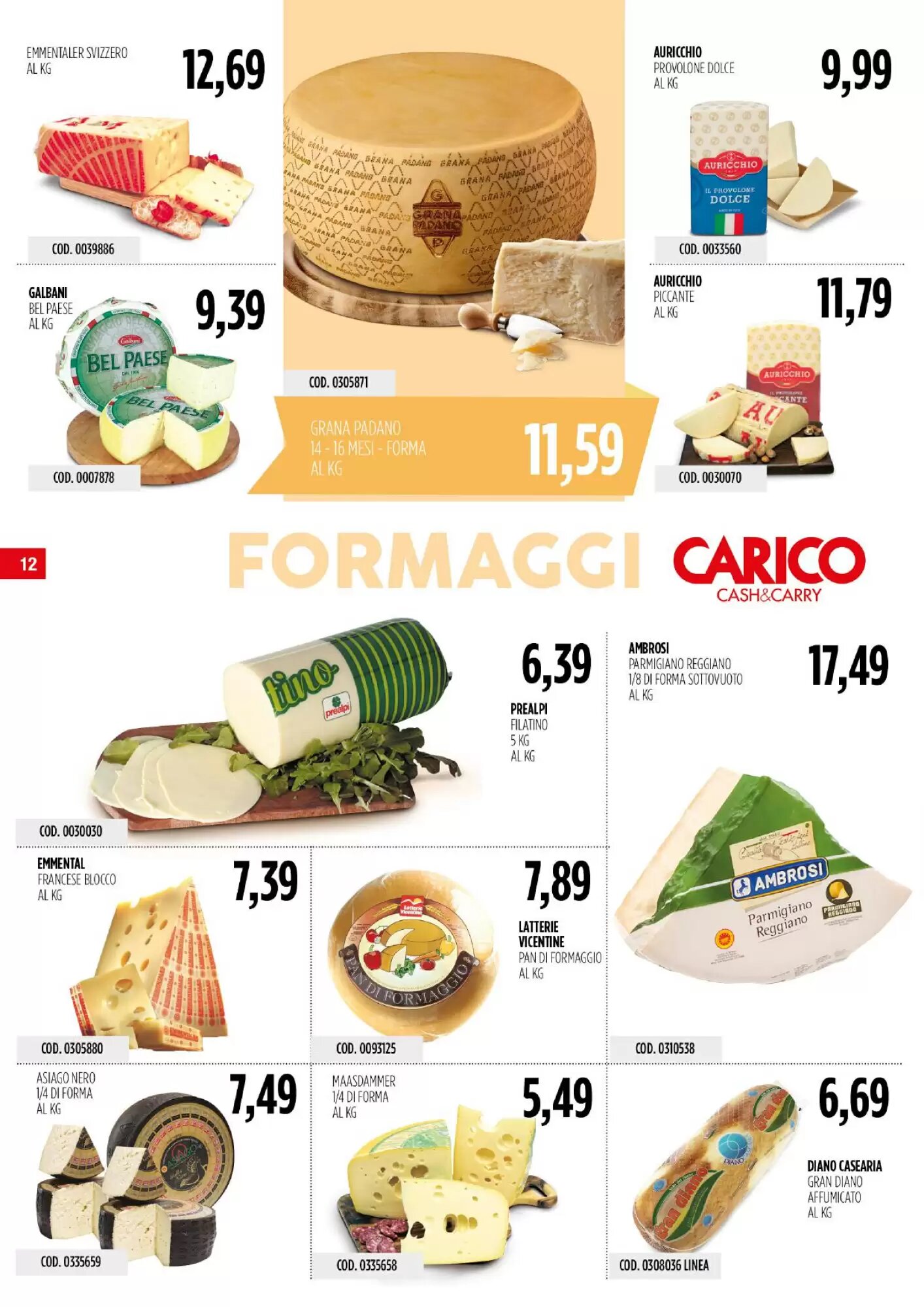 Volantino promozionale Carico Cash & Carry  valide dal 10/09/2026 - Pagina 12.