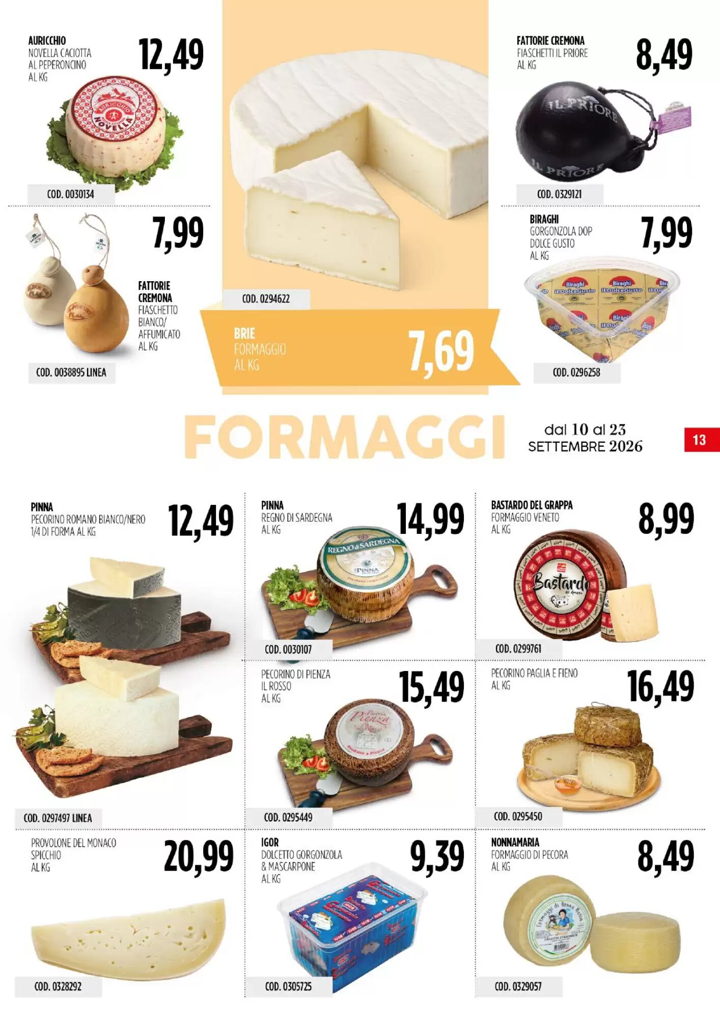 Volantino promozionale Carico Cash & Carry  valide dal 10/09/2026 - Pagina 13.