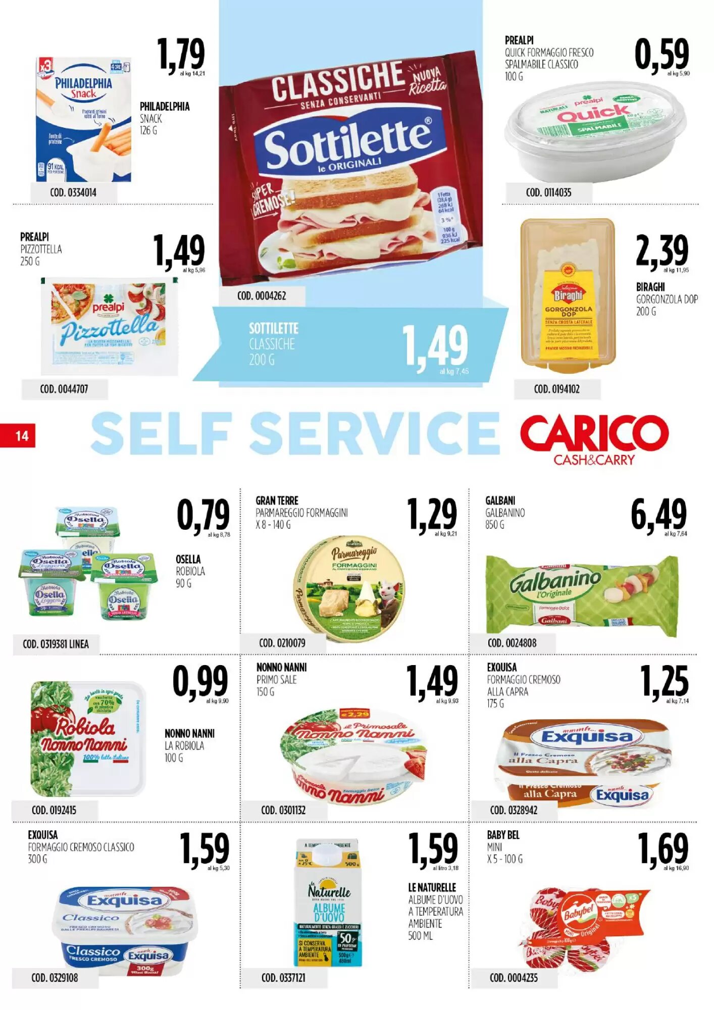 Volantino promozionale Carico Cash & Carry  valide dal 10/09/2026 - Pagina 14.