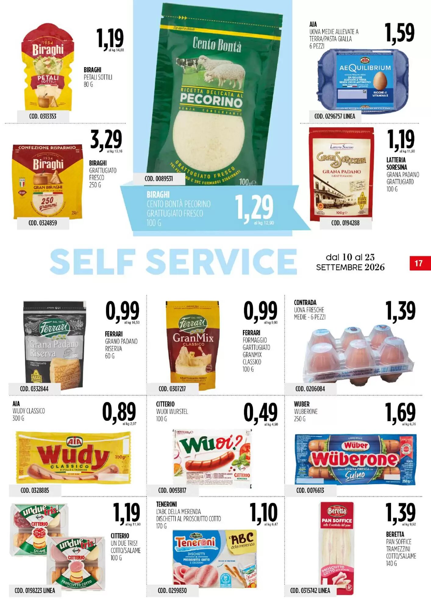 Volantino promozionale Carico Cash & Carry  valide dal 10/09/2026 - Pagina 17.