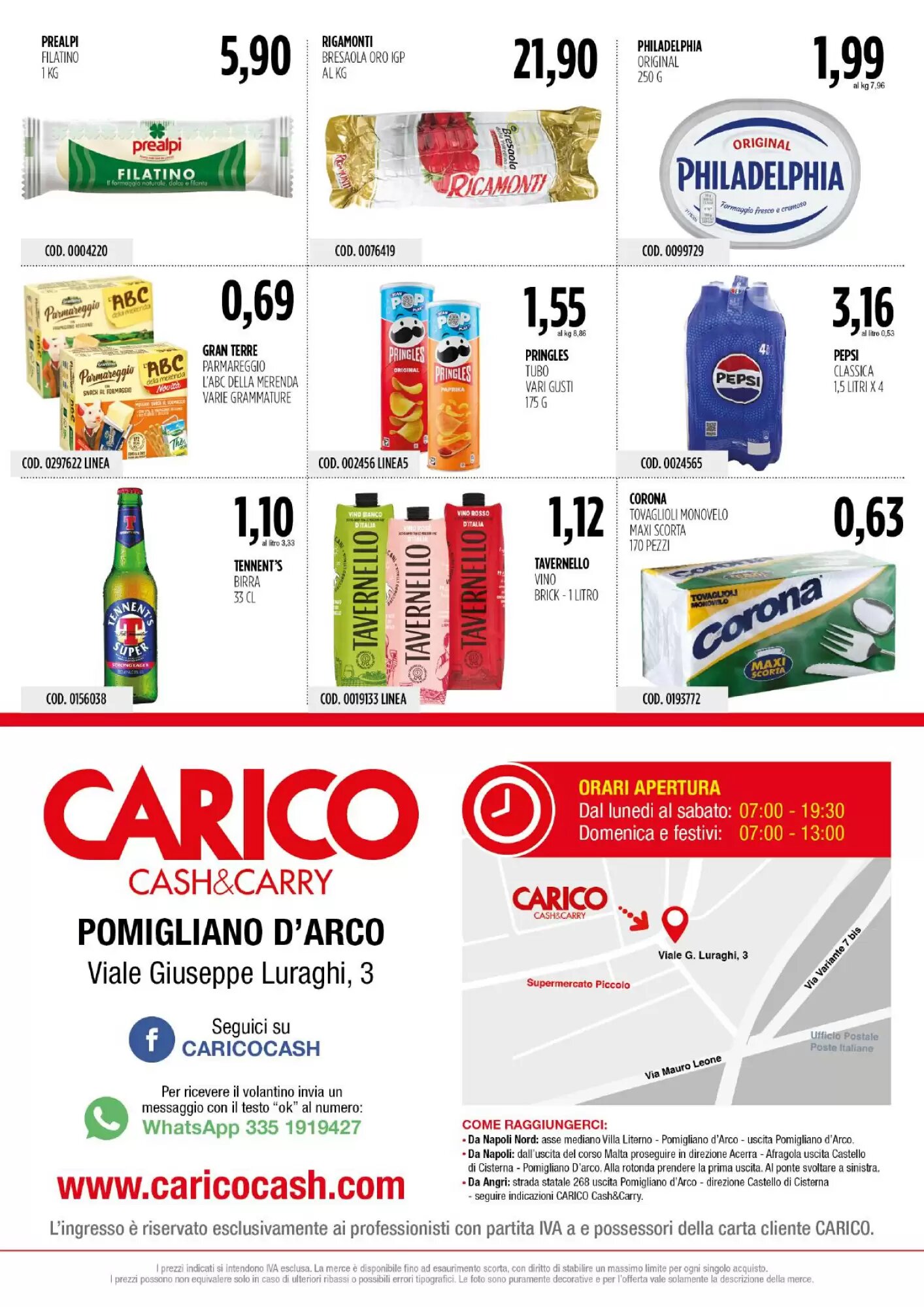 Volantino promozionale Carico Cash & Carry  valide dal 10/09/2026 - Pagina 32.