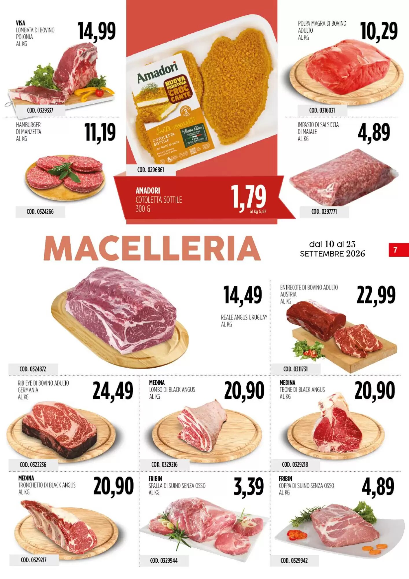 Volantino promozionale Carico Cash & Carry  valide dal 10/09/2026 - Pagina 7.