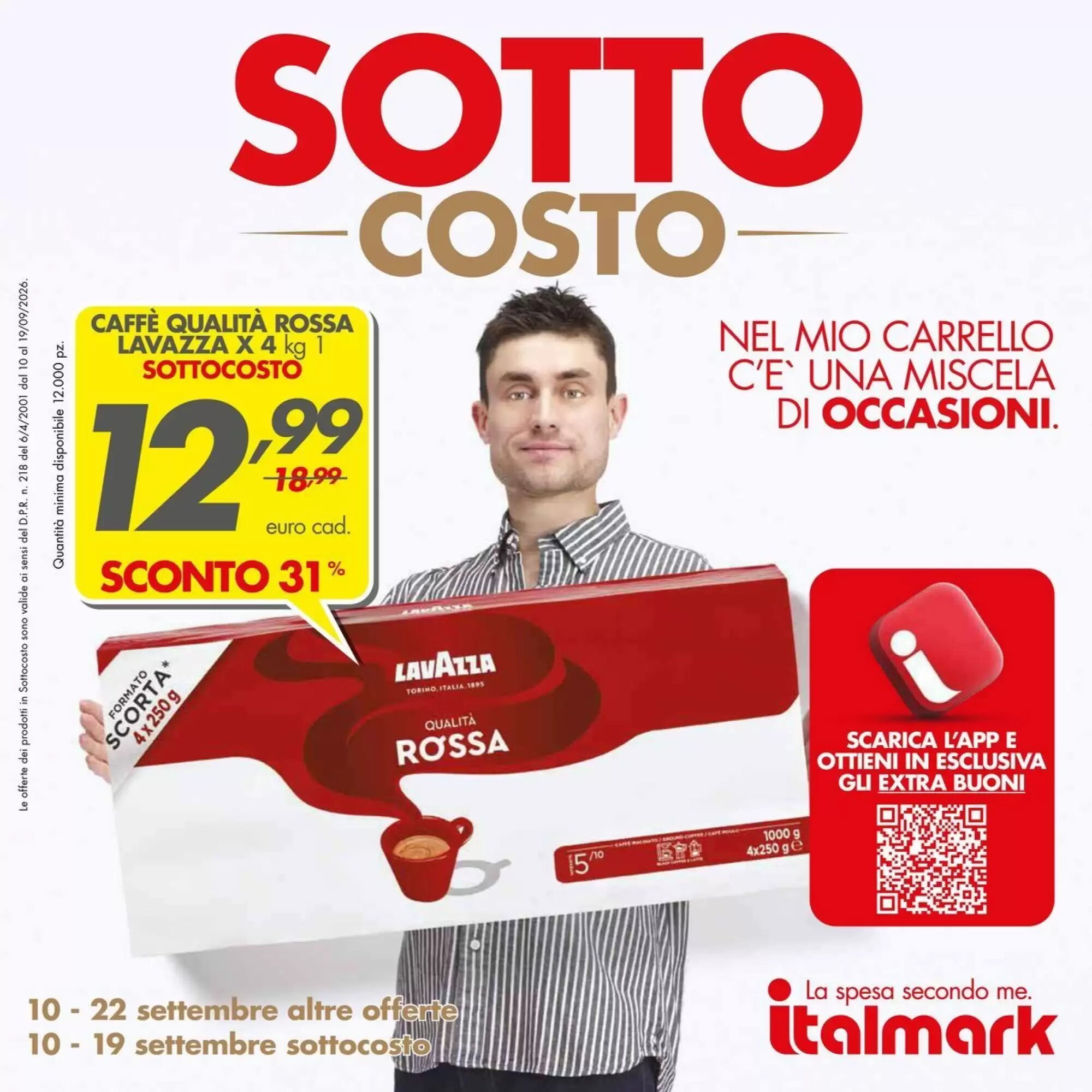 Volantino promozionale Italmark valide dal 10/09/2026 - Pagina 1.
