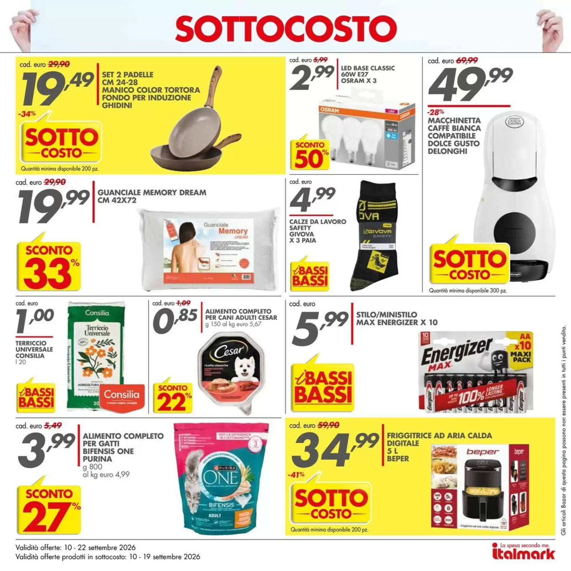 Volantino promozionale Italmark  valide dal 10/09/2026 - Pagina 10.