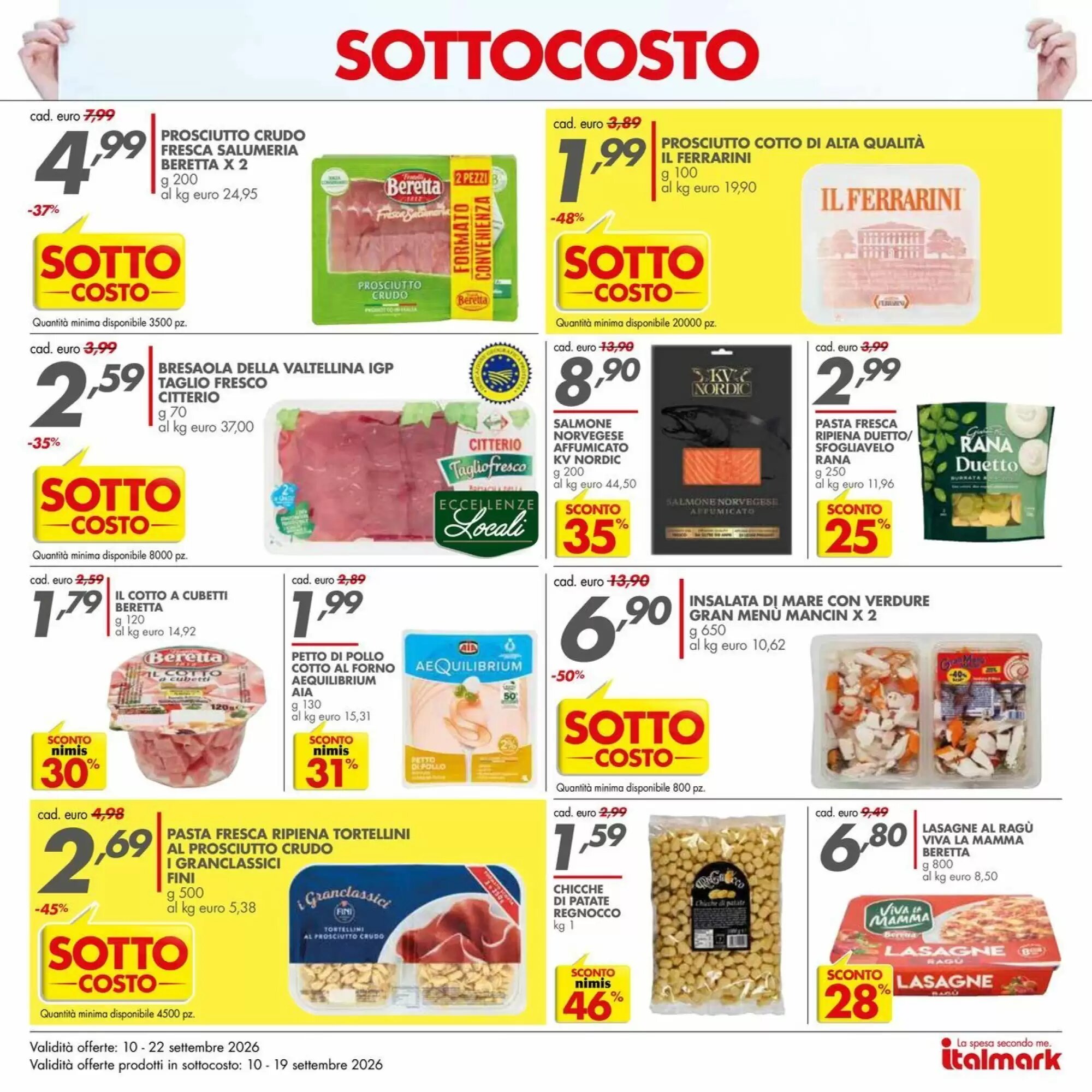 Volantino promozionale Italmark  valide dal 10/09/2026 - Pagina 13.