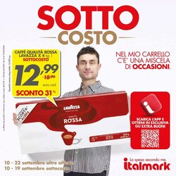 Volantino promozionale Italmark  valide dal 10/09/2026