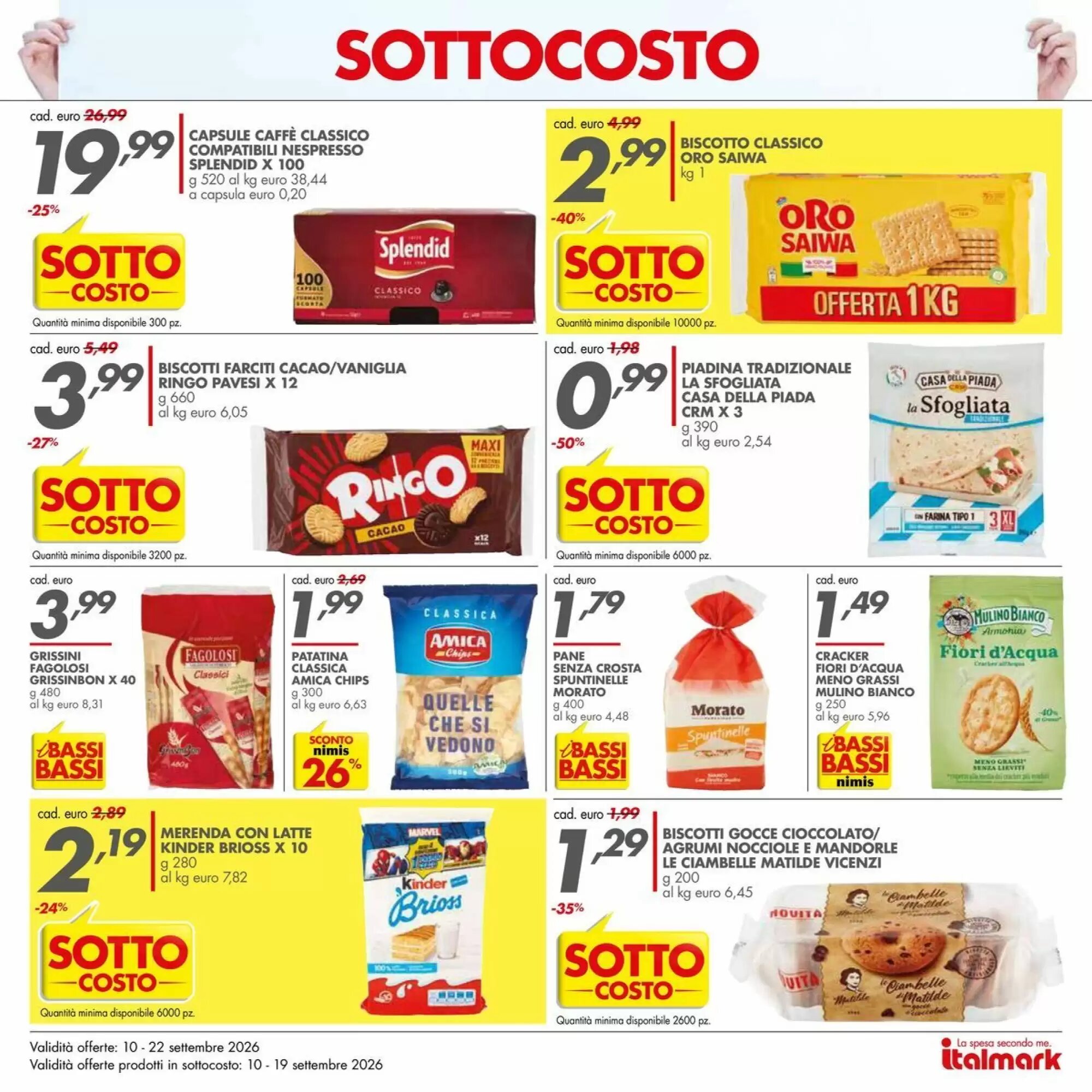 Volantino promozionale Italmark  valide dal 10/09/2026 - Pagina 5.