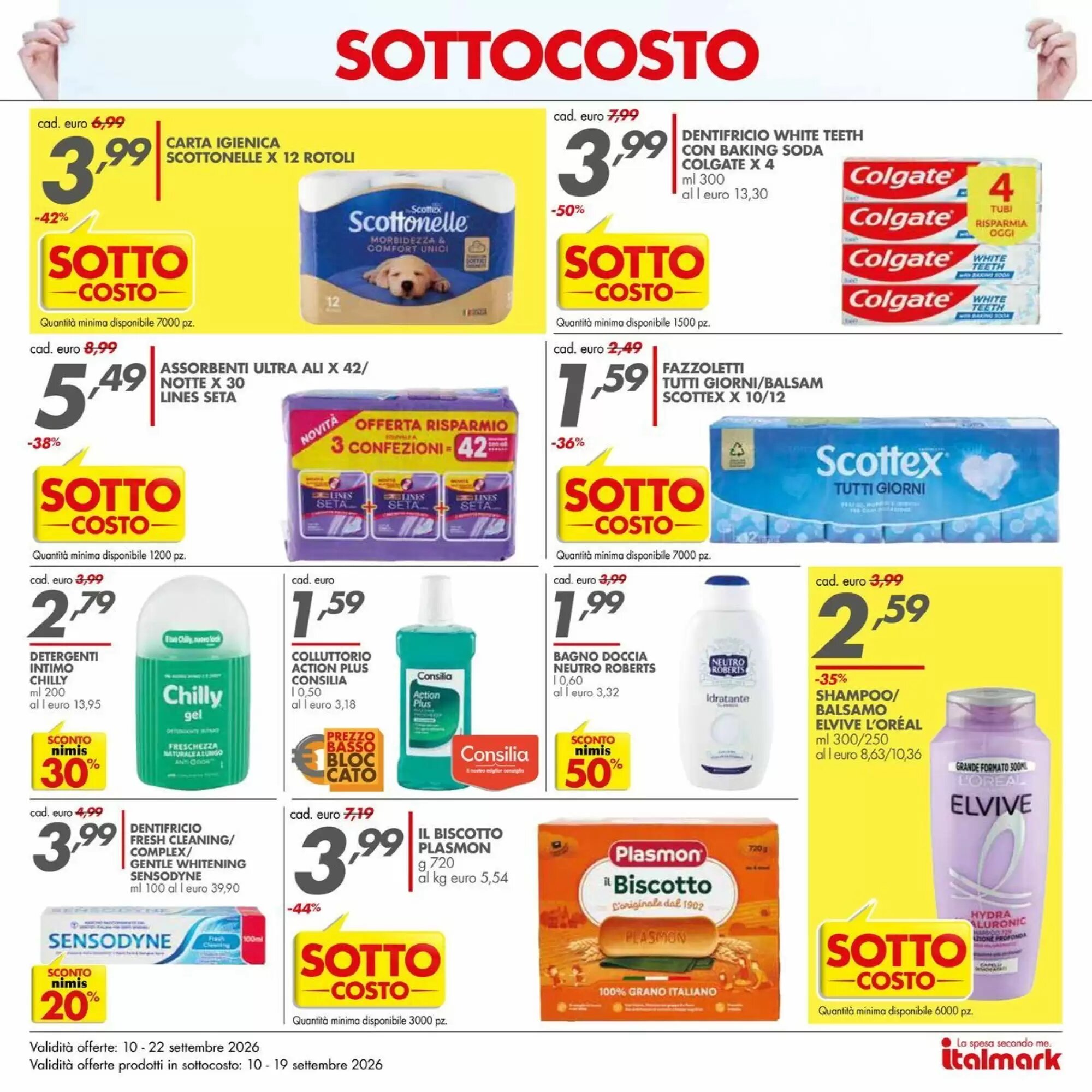 Volantino promozionale Italmark  valide dal 10/09/2026 - Pagina 6.