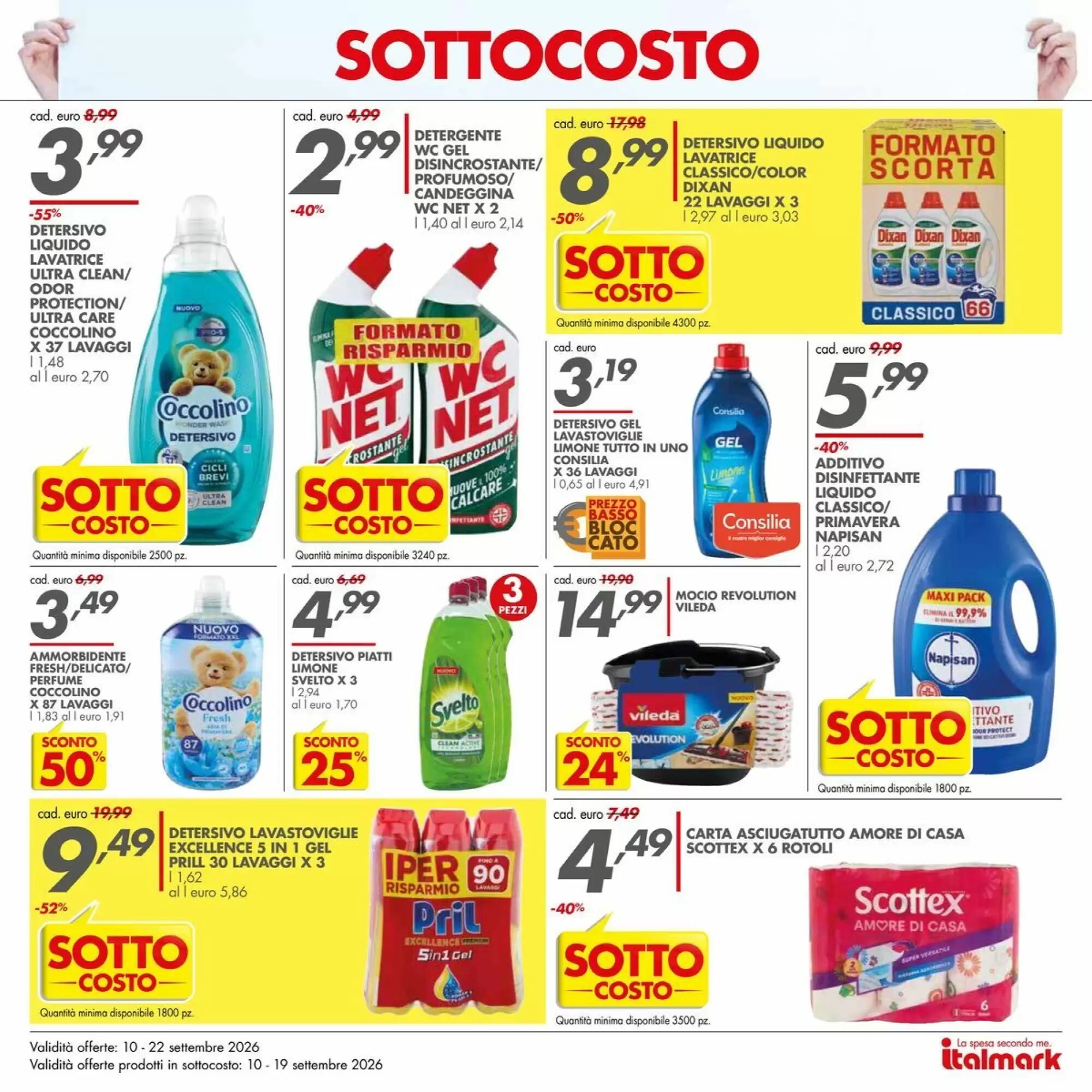 Volantino promozionale Italmark  valide dal 10/09/2026 - Pagina 7.