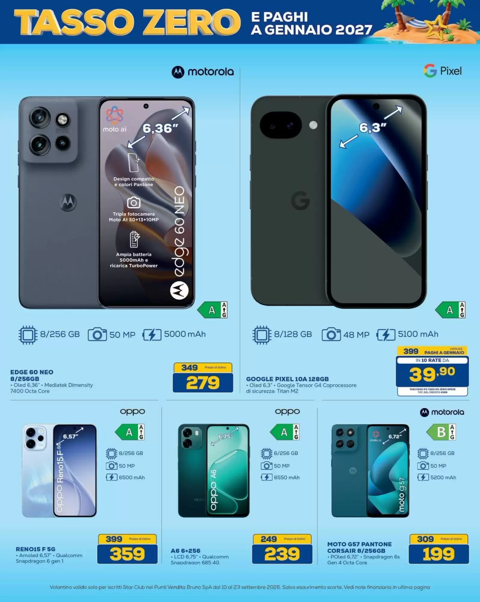 Volantino promozionale Euronics Bruno  valide dal 10/09/2026 - Pagina 10.