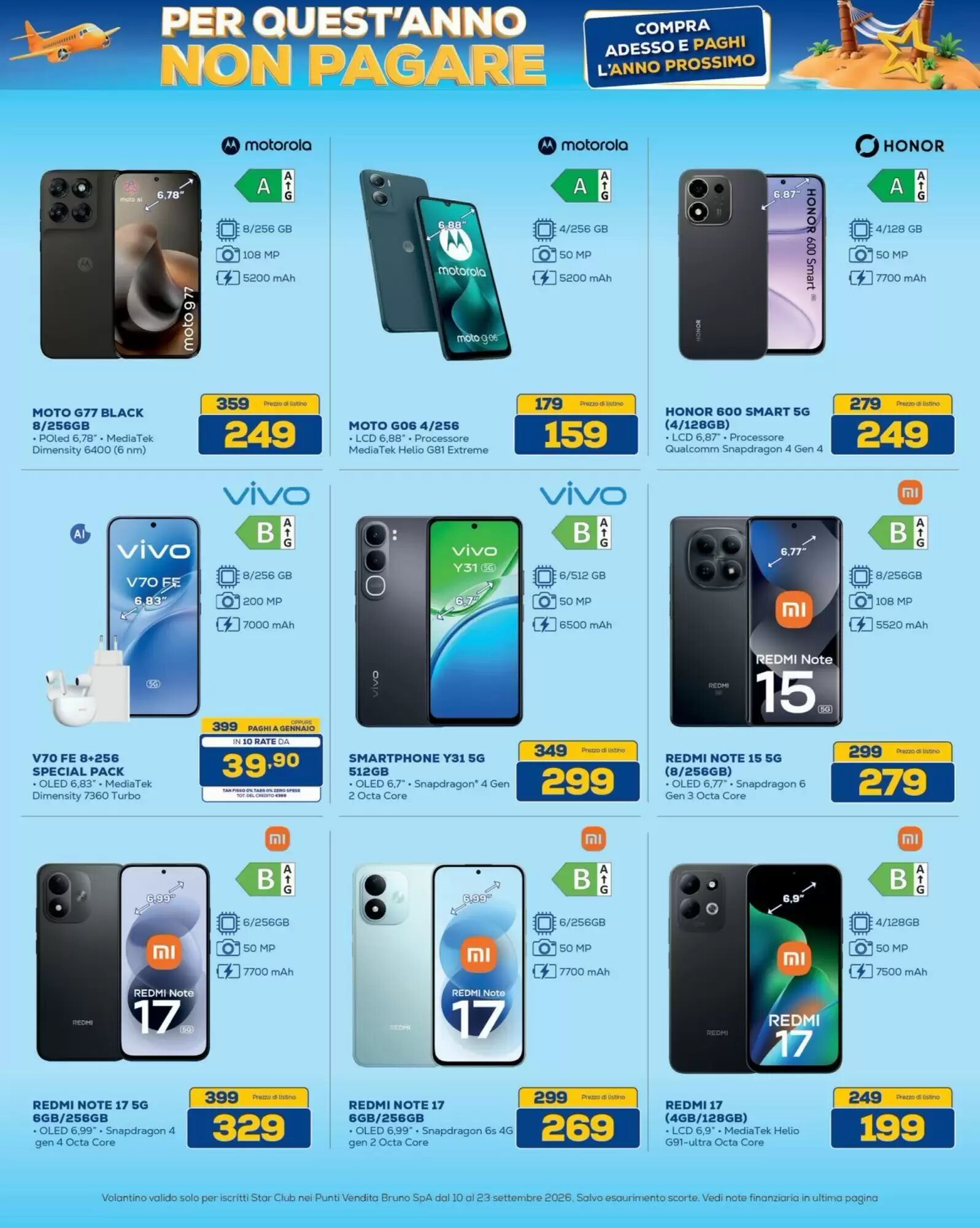 Volantino promozionale Euronics Bruno  valide dal 10/09/2026 - Pagina 11.
