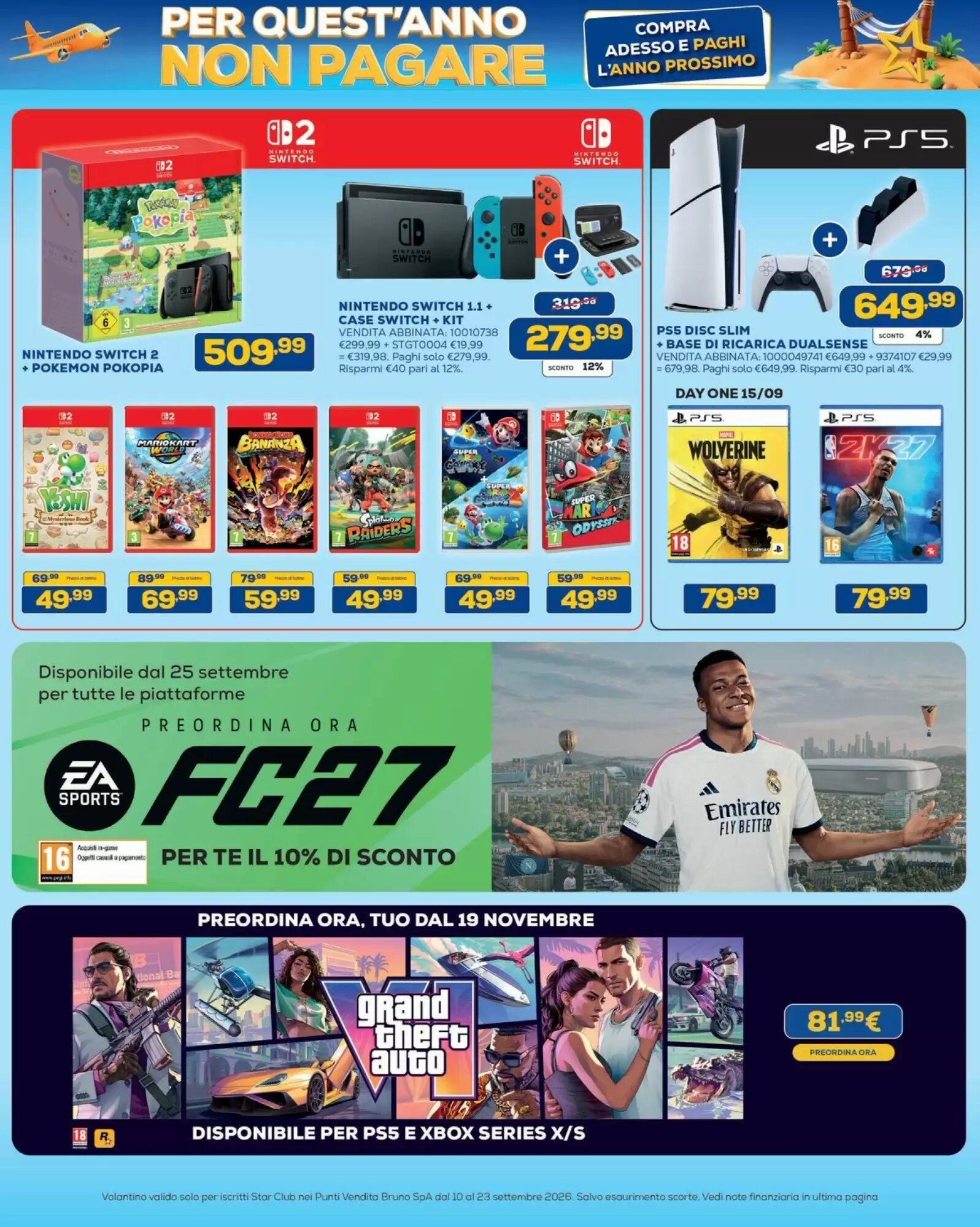 Volantino promozionale Euronics Bruno  valide dal 10/09/2026 - Pagina 15.