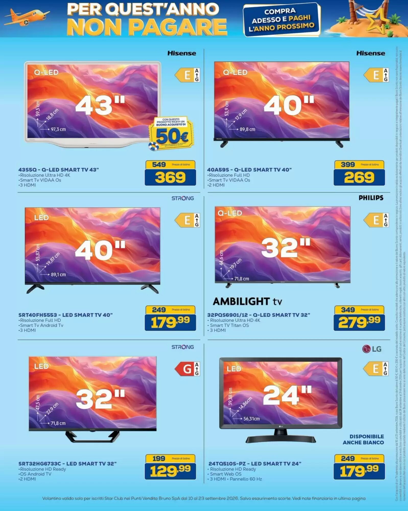Volantino promozionale Euronics Bruno  valide dal 10/09/2026 - Pagina 20.