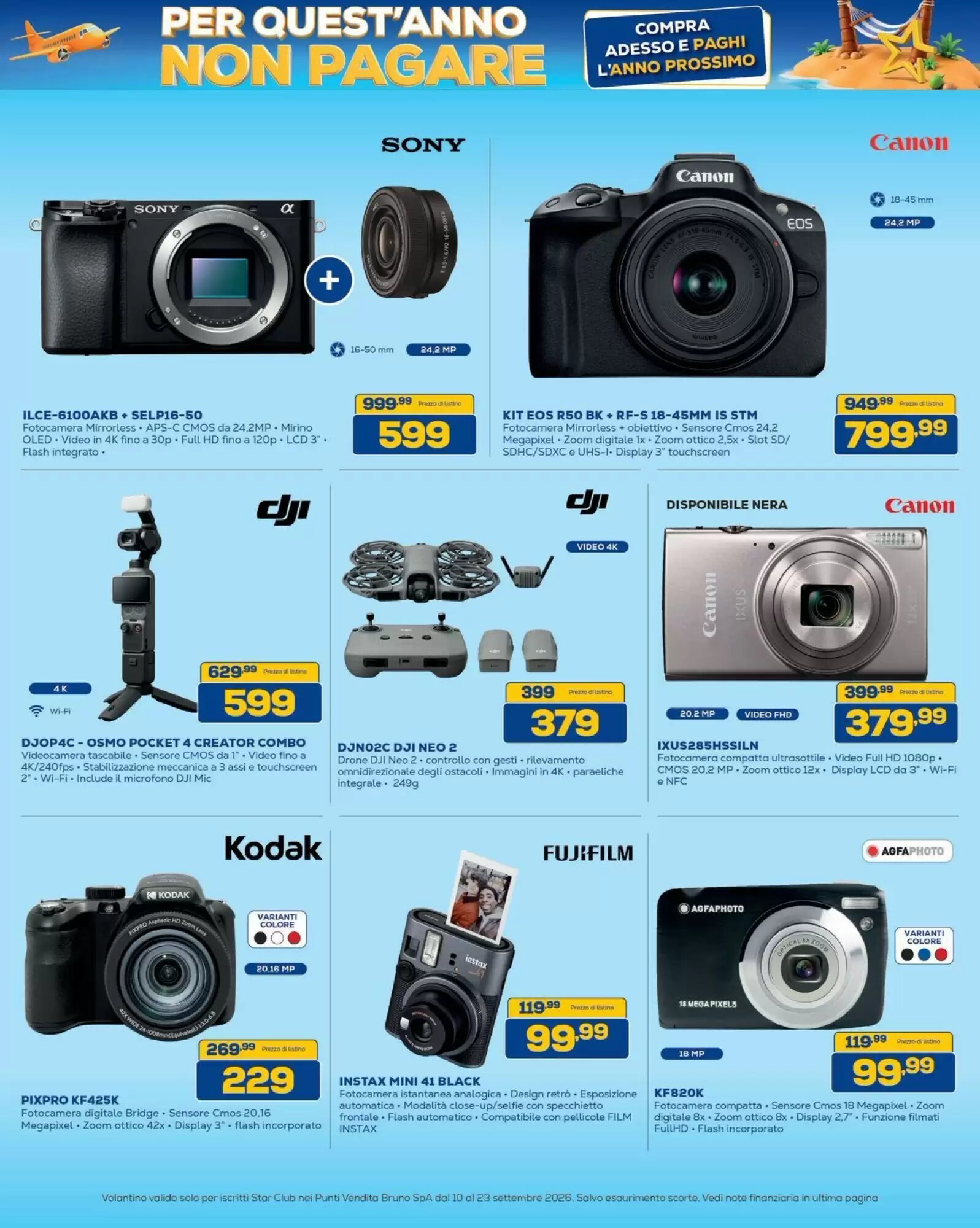 Volantino promozionale Euronics Bruno  valide dal 10/09/2026 - Pagina 22.