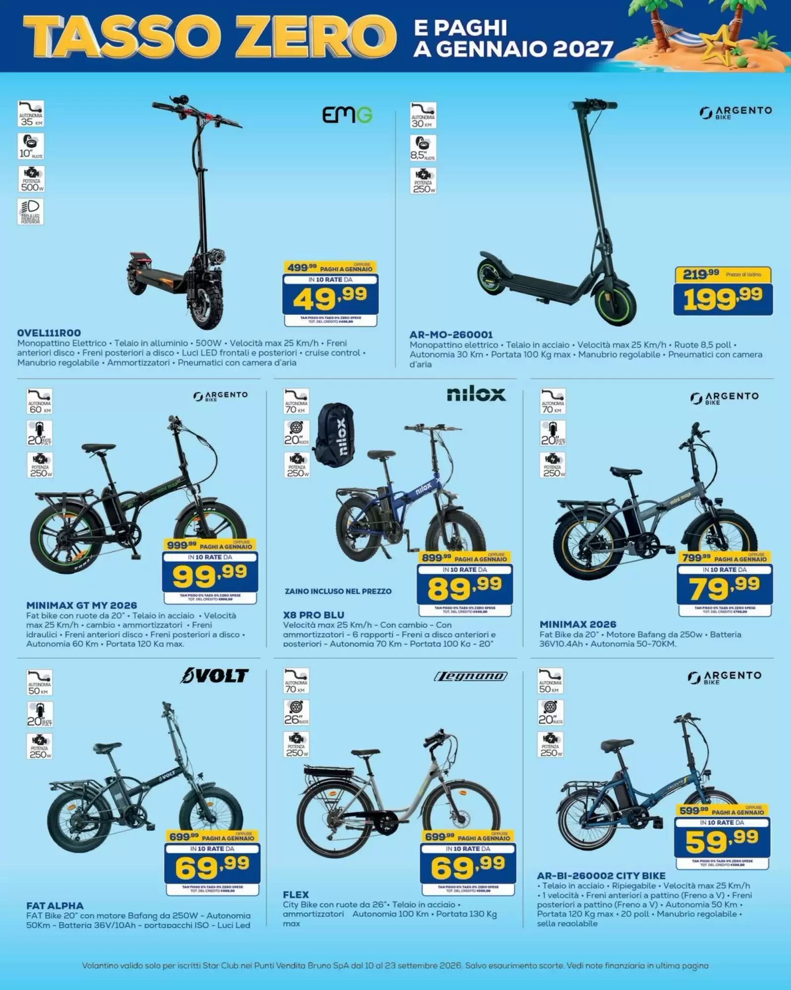 Volantino promozionale Euronics Bruno  valide dal 10/09/2026 - Pagina 23.