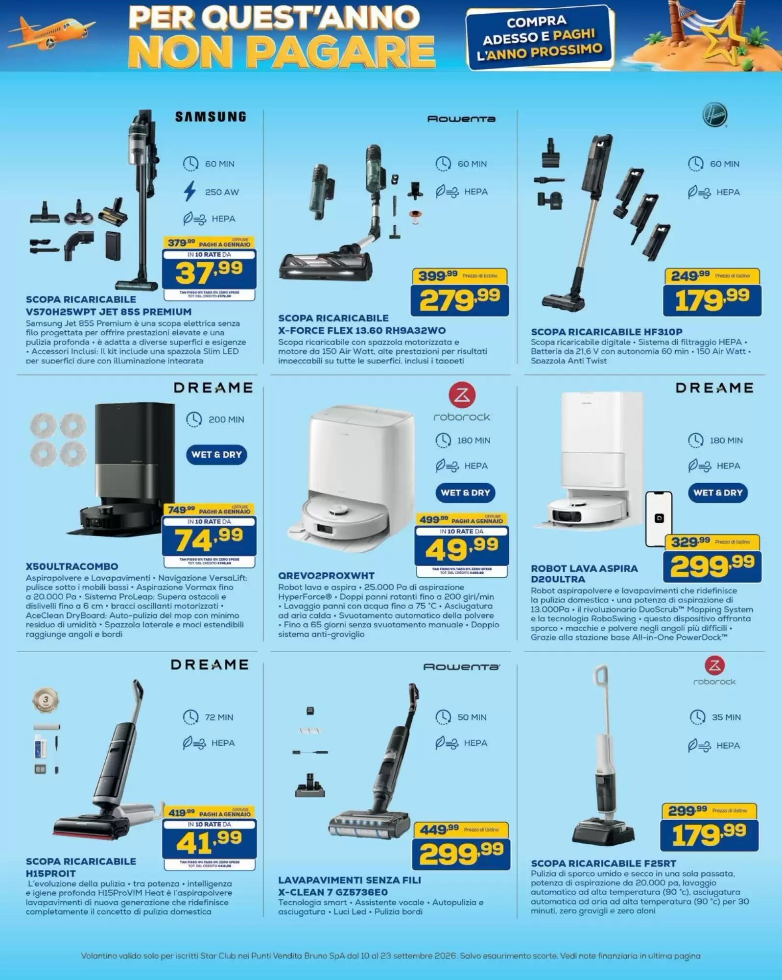 Volantino promozionale Euronics Bruno  valide dal 10/09/2026 - Pagina 24.