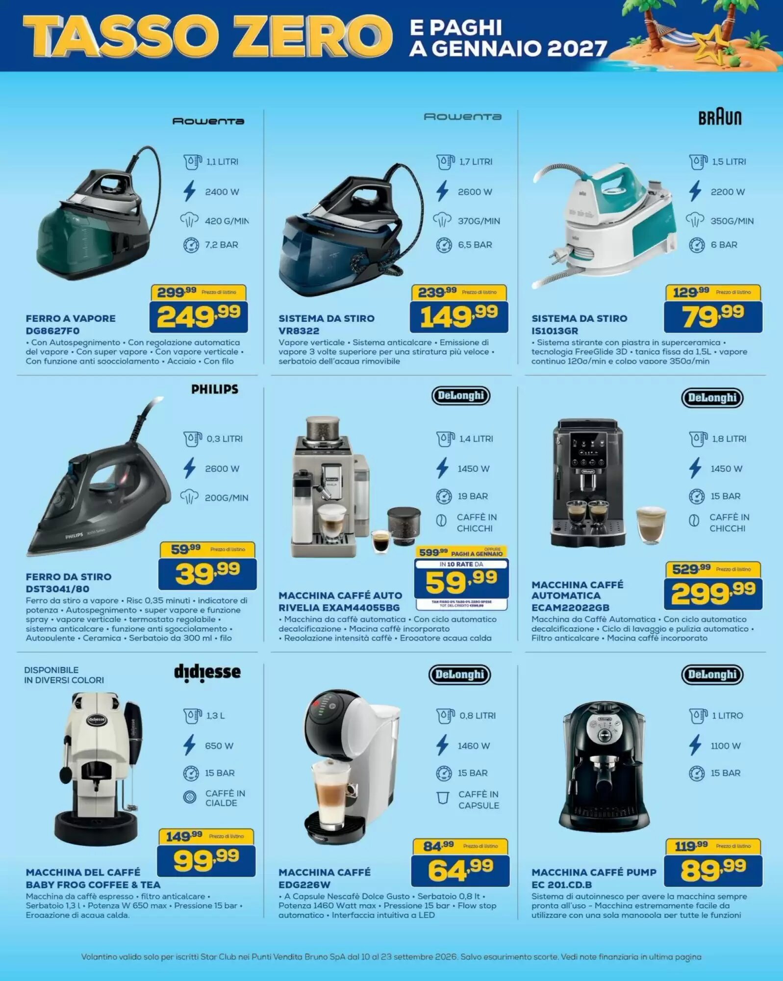 Volantino promozionale Euronics Bruno  valide dal 10/09/2026 - Pagina 25.