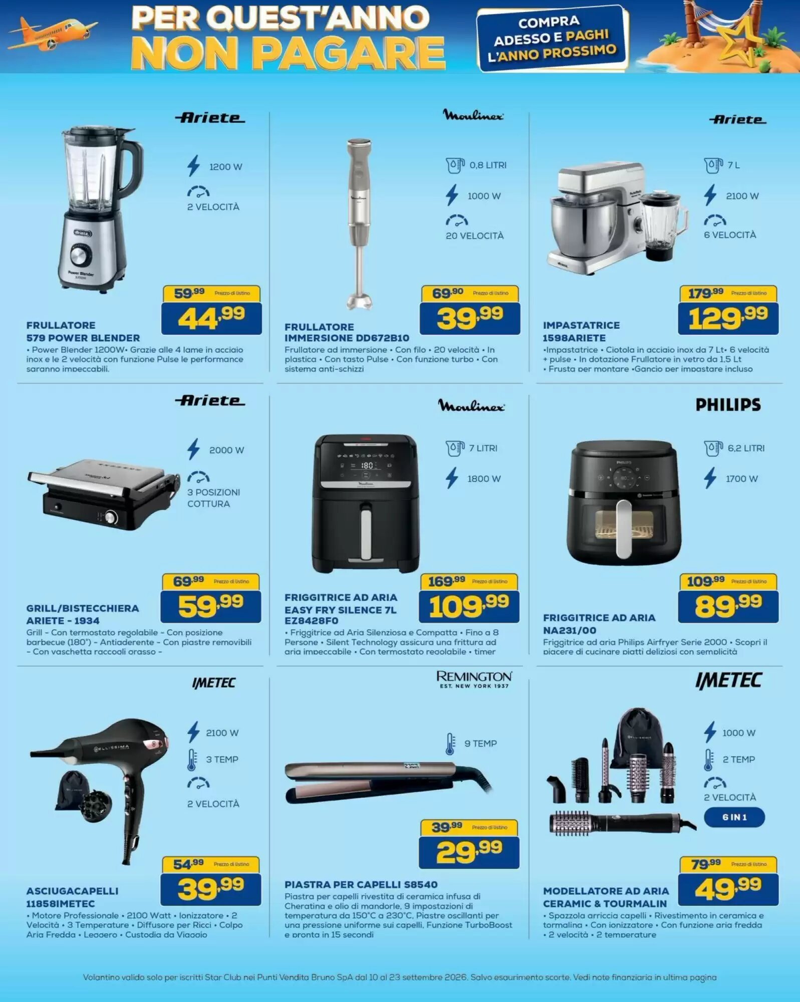 Volantino promozionale Euronics Bruno  valide dal 10/09/2026 - Pagina 26.